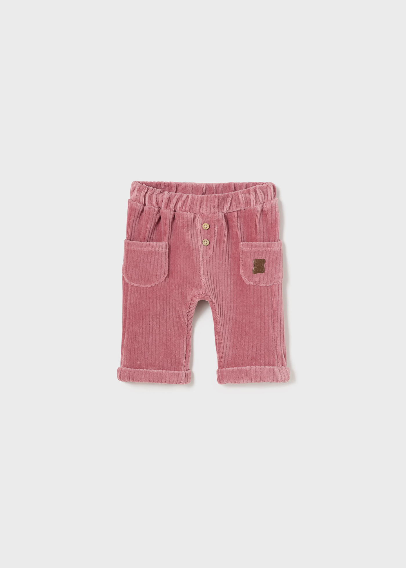 Newborn velour trousers Mayoral