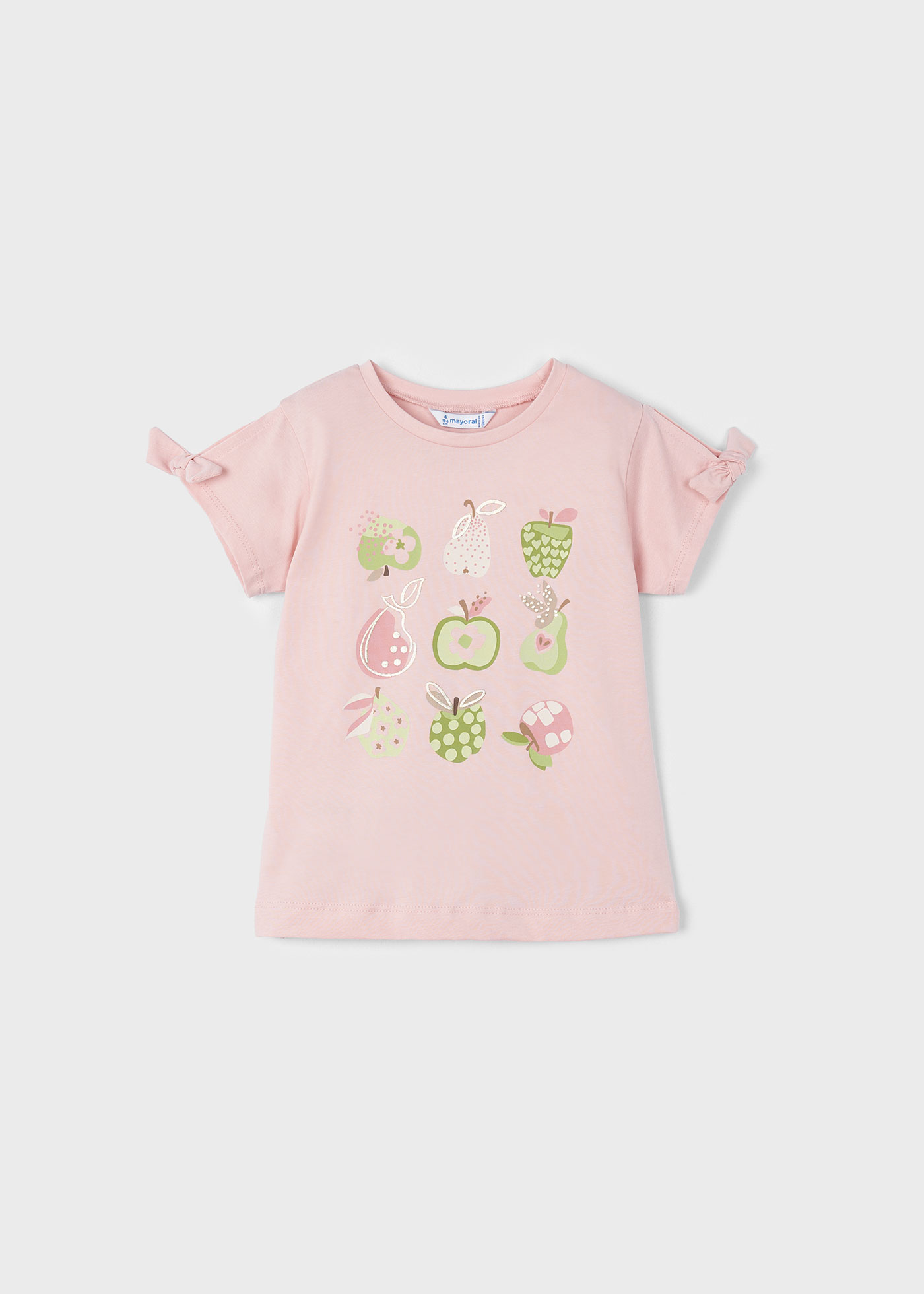 Girls printed t-shirt Better Cotton Blush | Mayoral