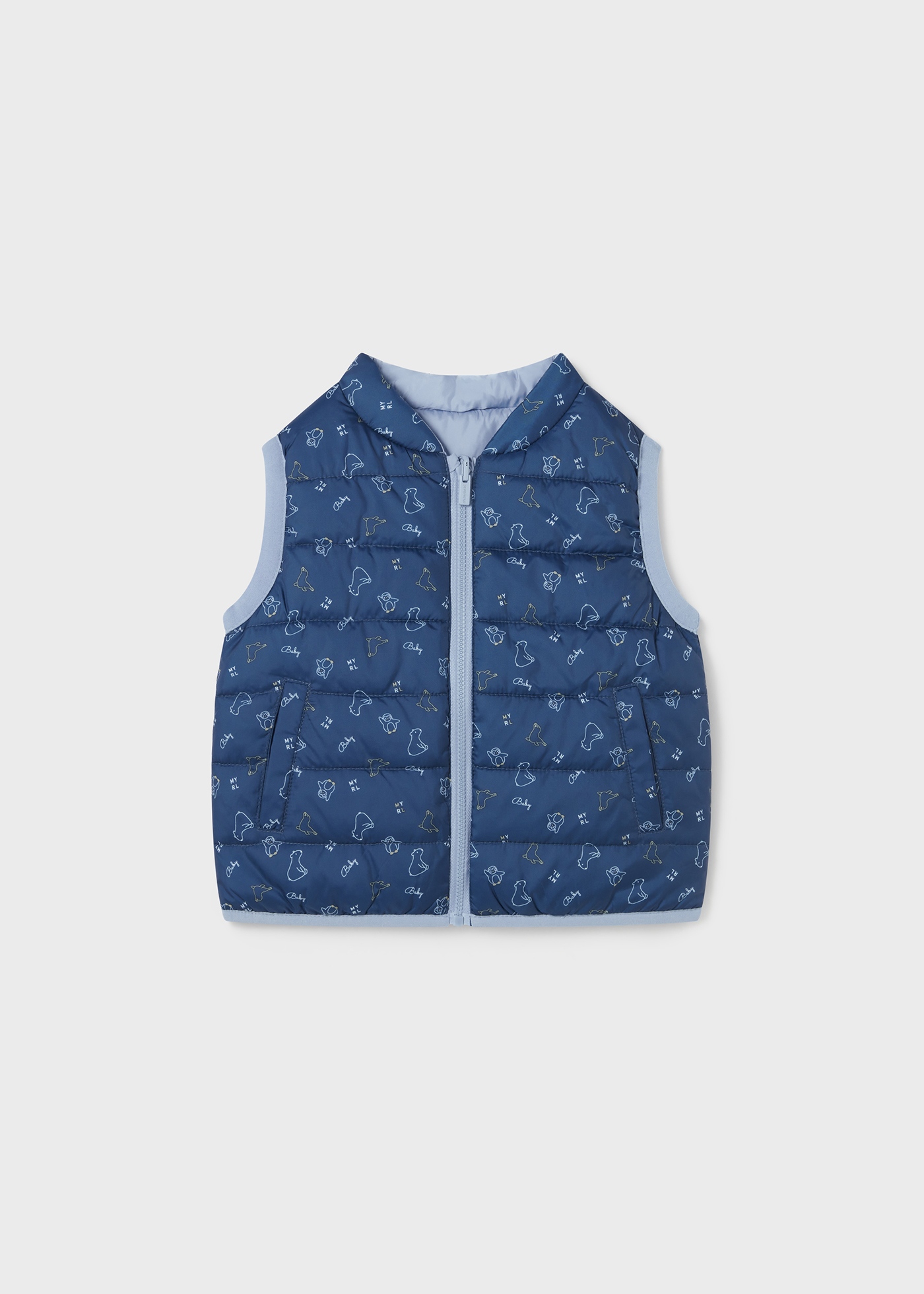 Gilet Gilet For Bambini For Ragazzi Solido Colletto Rotondo Morbido Caldo Down Gilet Gilet Ragazza Senza Maniche Bambini Gilet Inverno For 1-6 Y - Foto 2