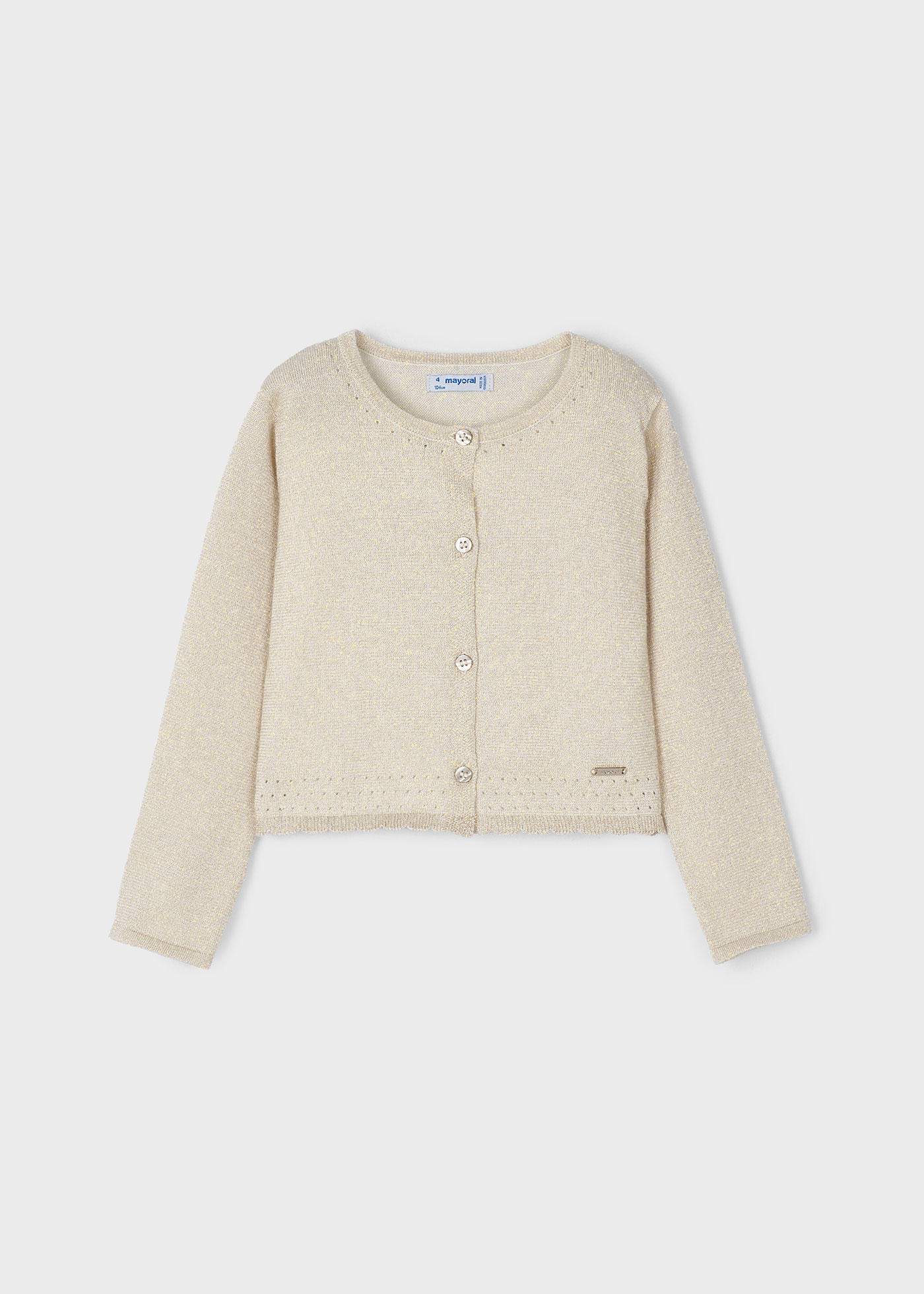 CARDIGAN TRICOT JAUNE OCRE CIZAL - Terre de Marins