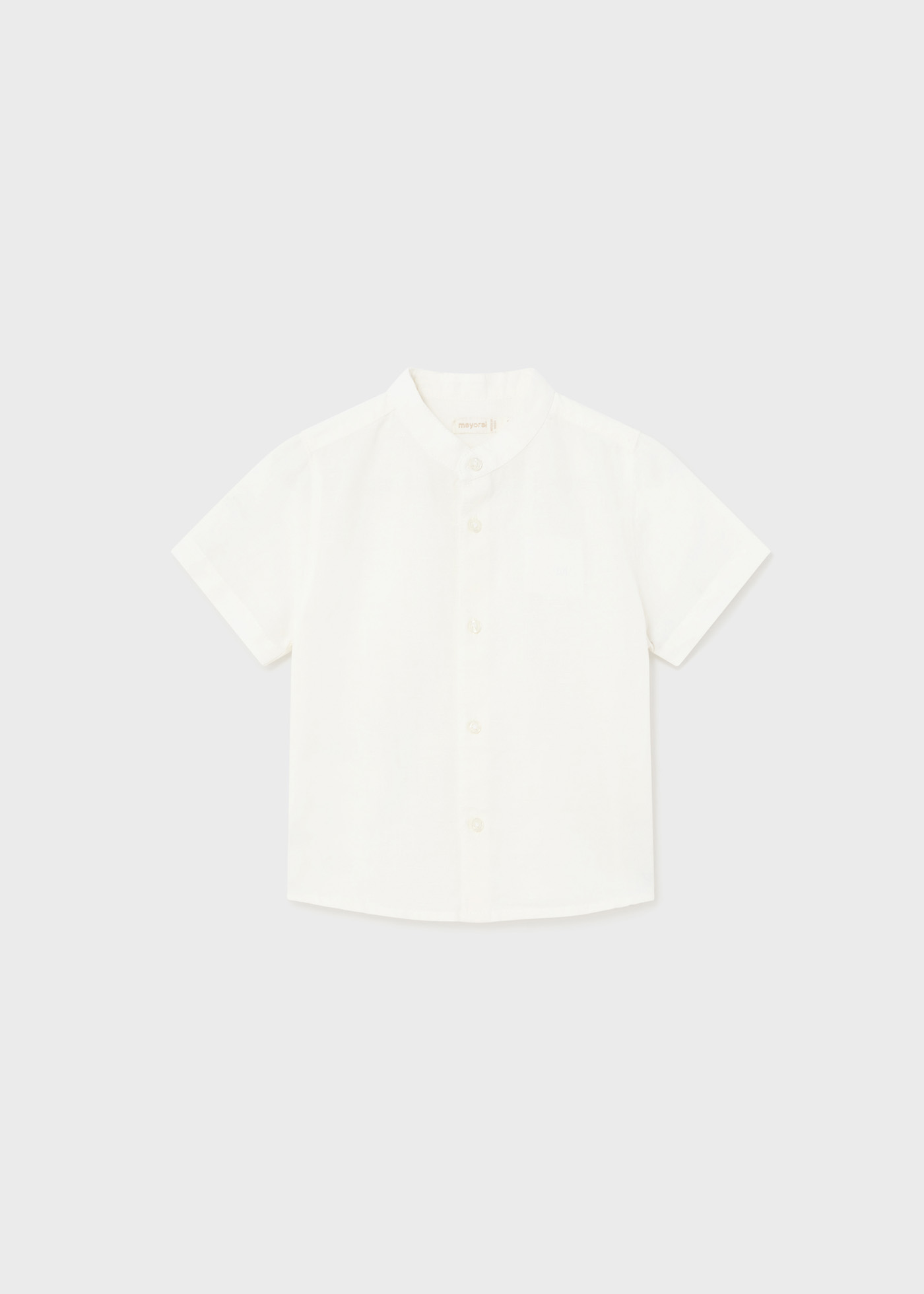 Camicia Uomo Vintage Colletto Alla Coreana Maniche Lunghe In Lino | Casual Tinta Unita | Moda Retrò Per Festa E Tempo Libero