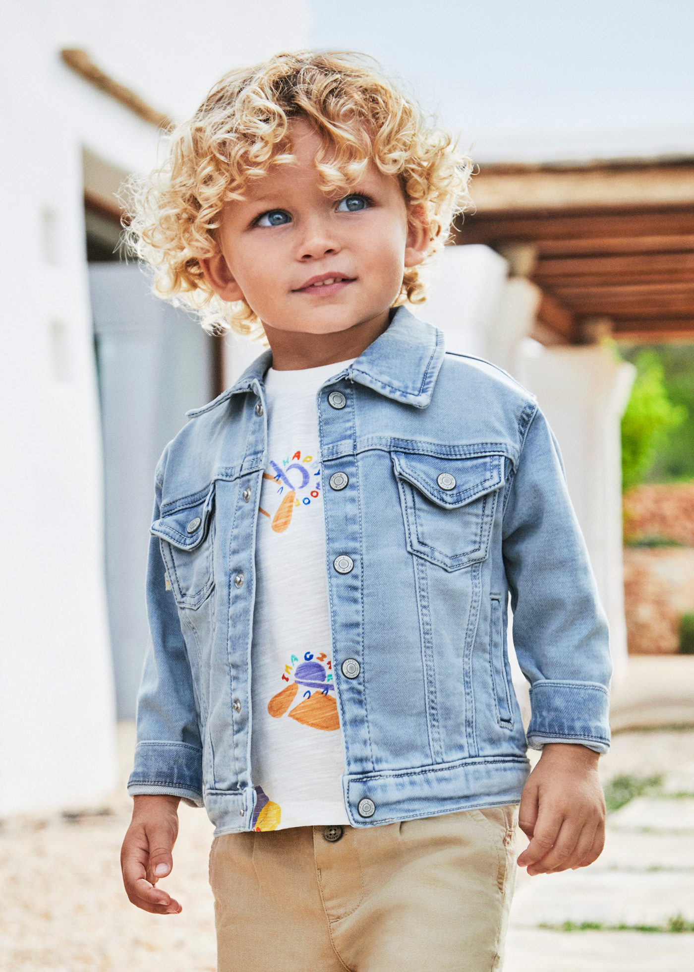 Infant denim jacket on sale boy