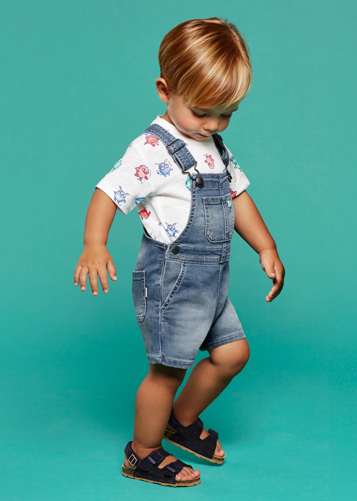 kurze latzhose jeans