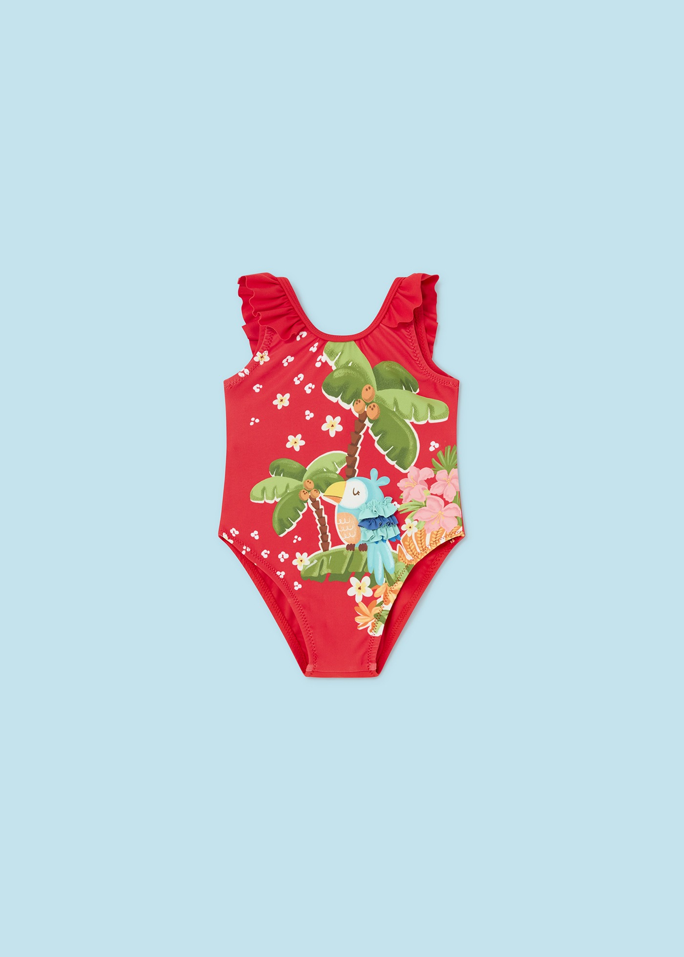 Set Mayoral costume da bagno blu e maglietta per bambino