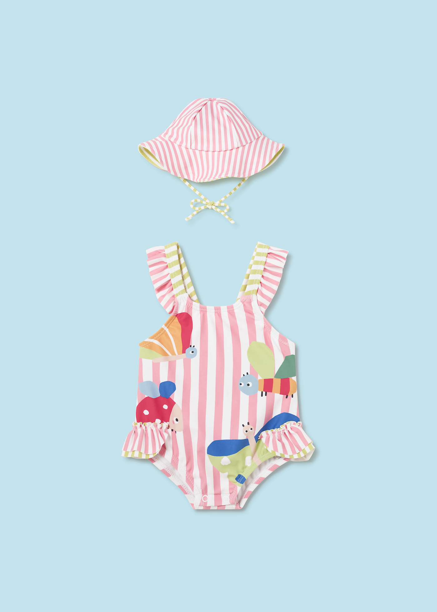 Newborn best sale baby swimsuit