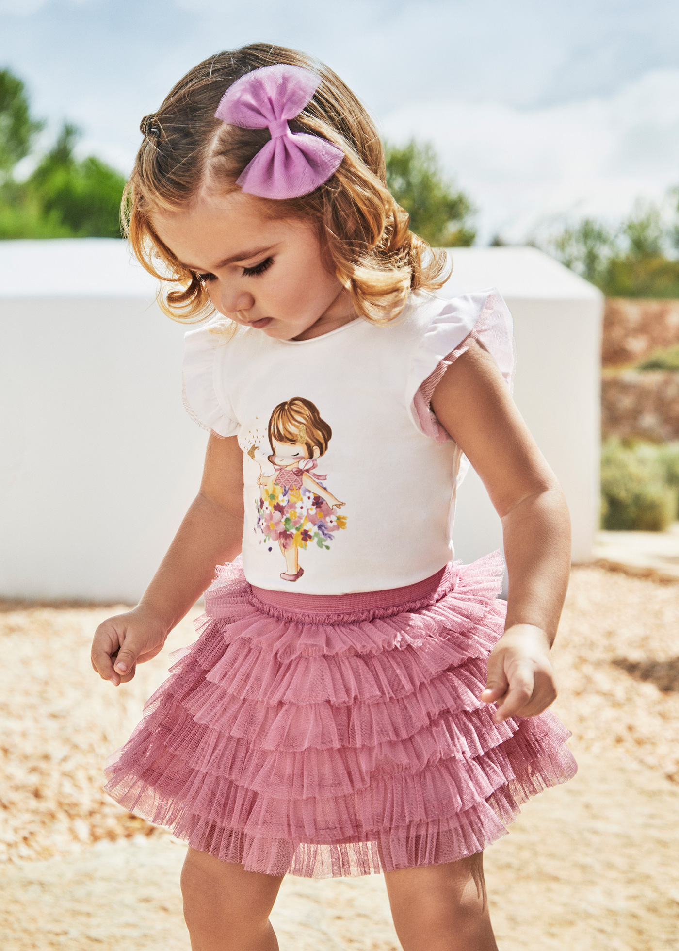 Baby tulle skirt Mayoral