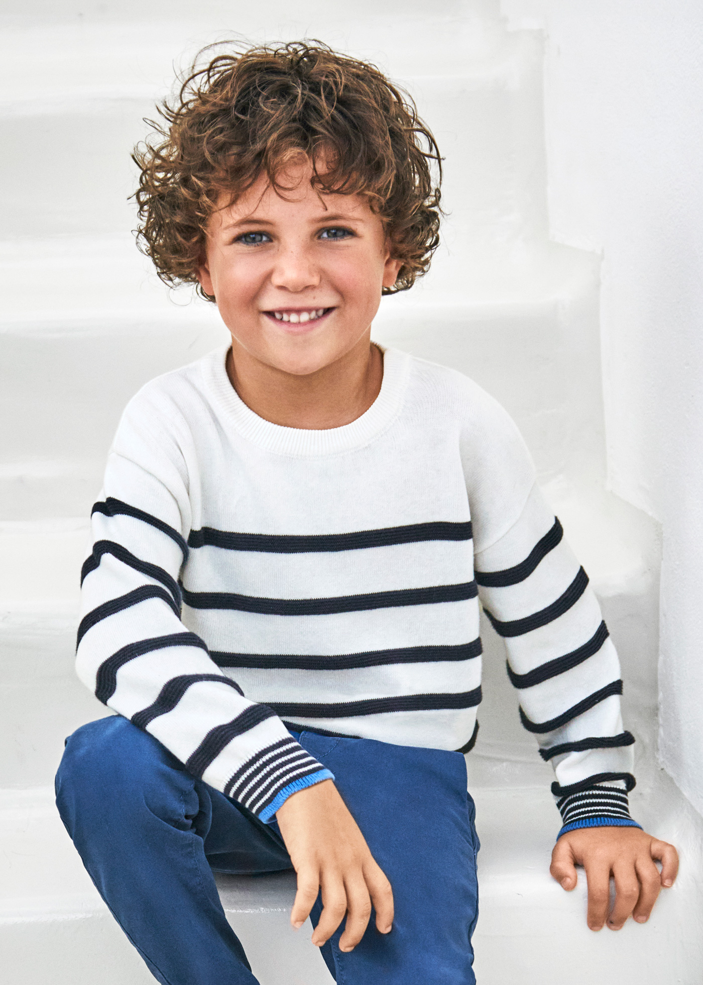 Danny - Boys Jumper - Grey Lime main image 1