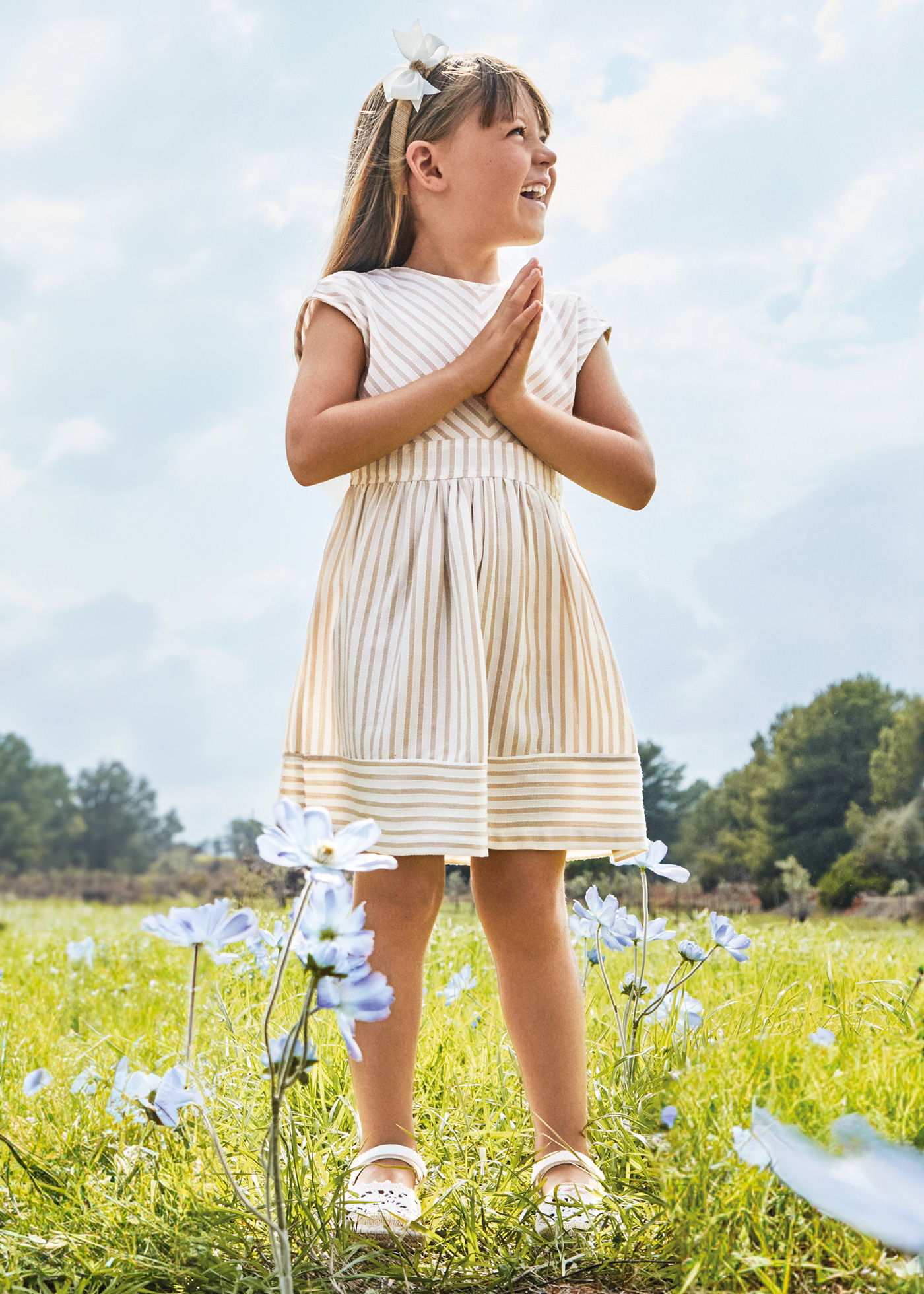Striped Girls Dress