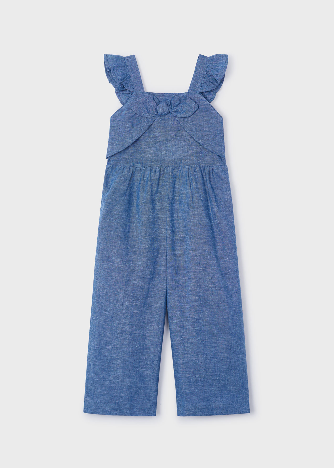 Girl linen jumpsuit Mayoral