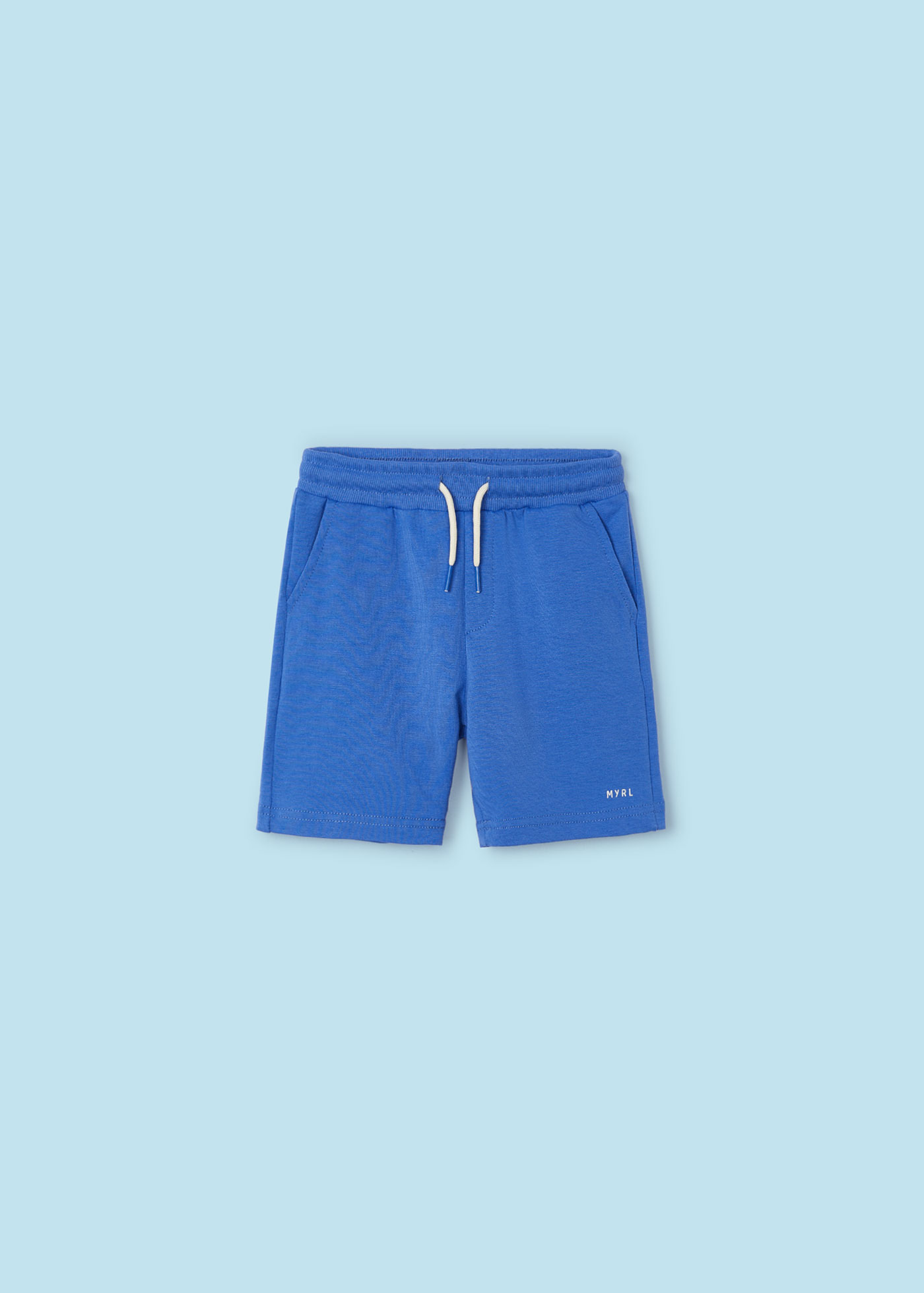 Ralph Lauren Boys French Terry Shorts in Ivory main image 0