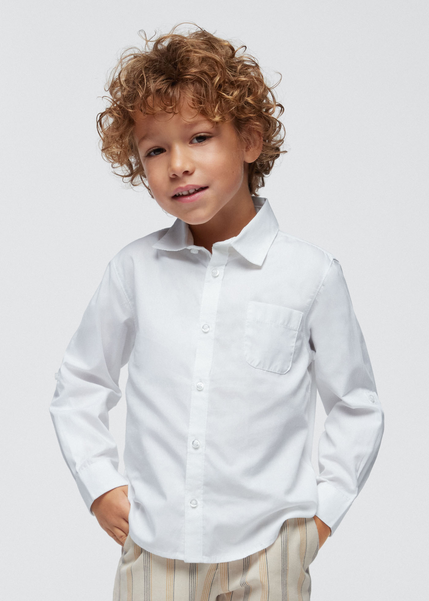 Boys button down shirt Better Cotton | Mayoral