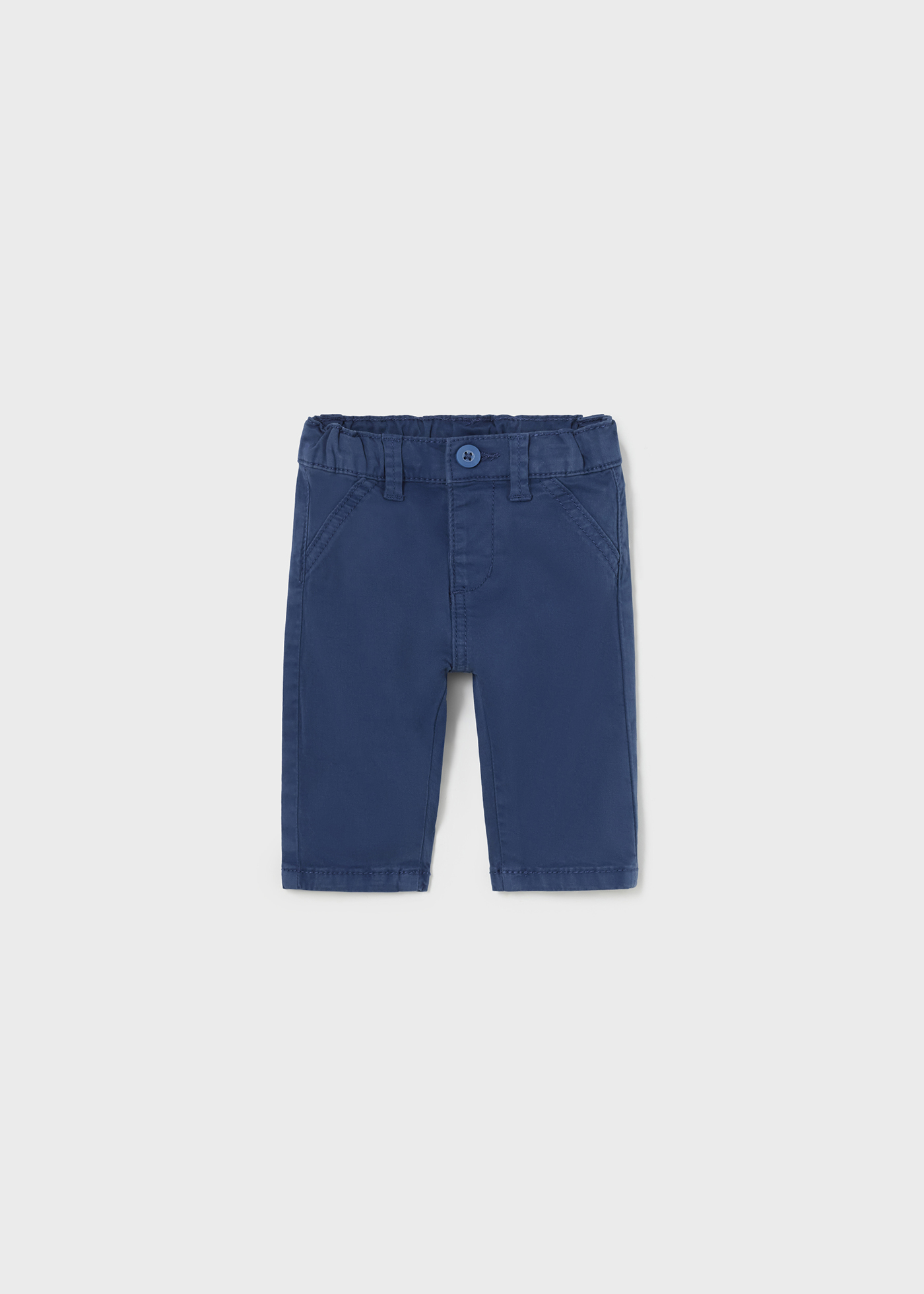 Mayoral Pantalone Chino Basic Per Bambini E Ragazzi - Blu Marino, Cotone Elastan, Taglio Normale - Foto 10