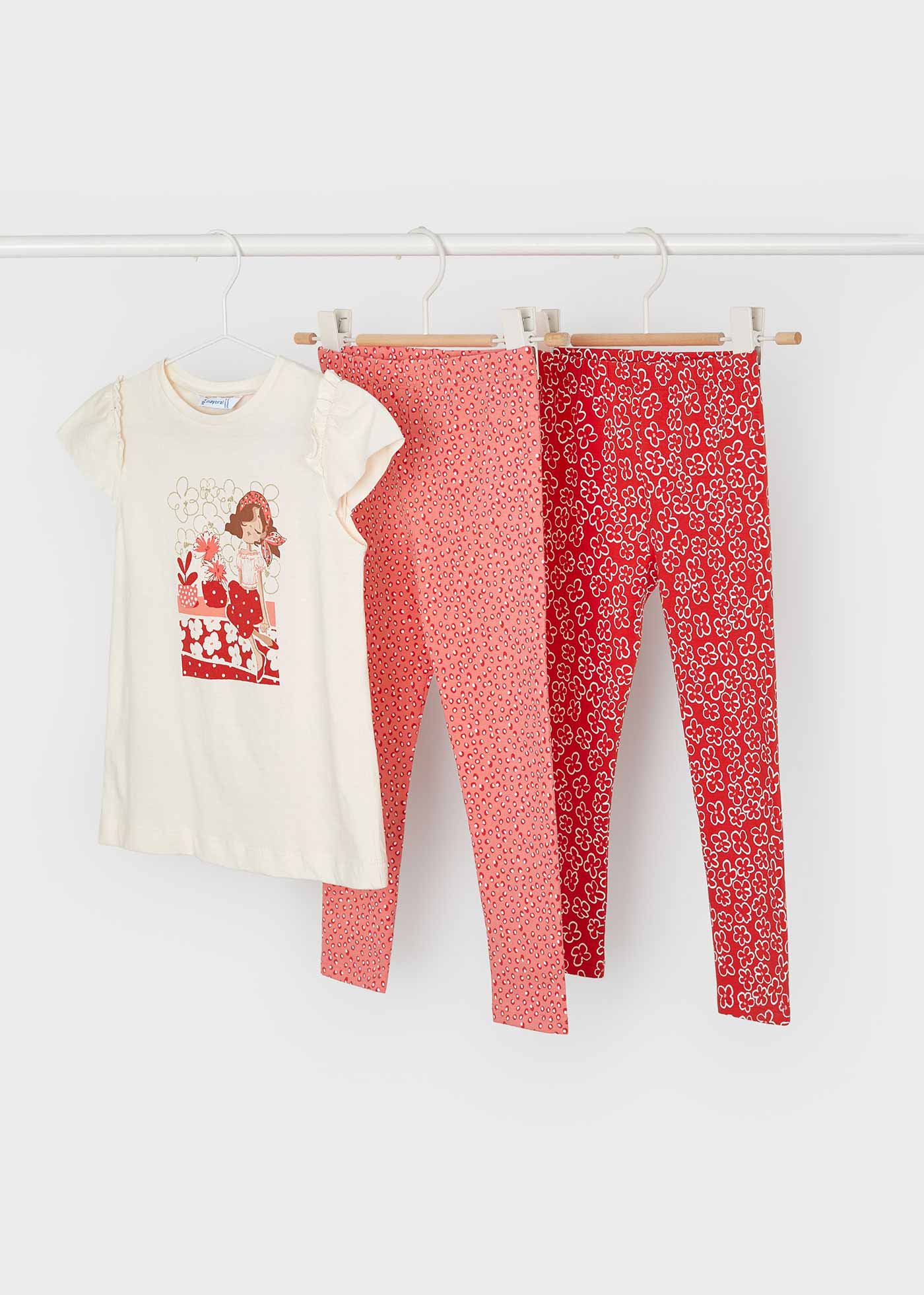 Mayoral Baby Girl's Two Sets of Christmas Tops and Leggings - Mayoral -  Mayoral Fall/Winter 2022/23