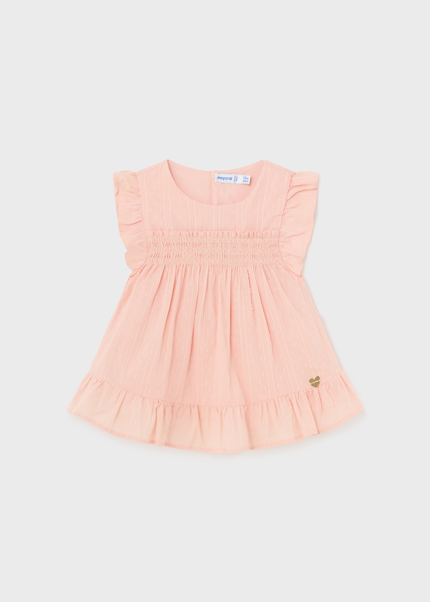 Blusade bebé niña dobby smock · Sfera · El Corte Inglés