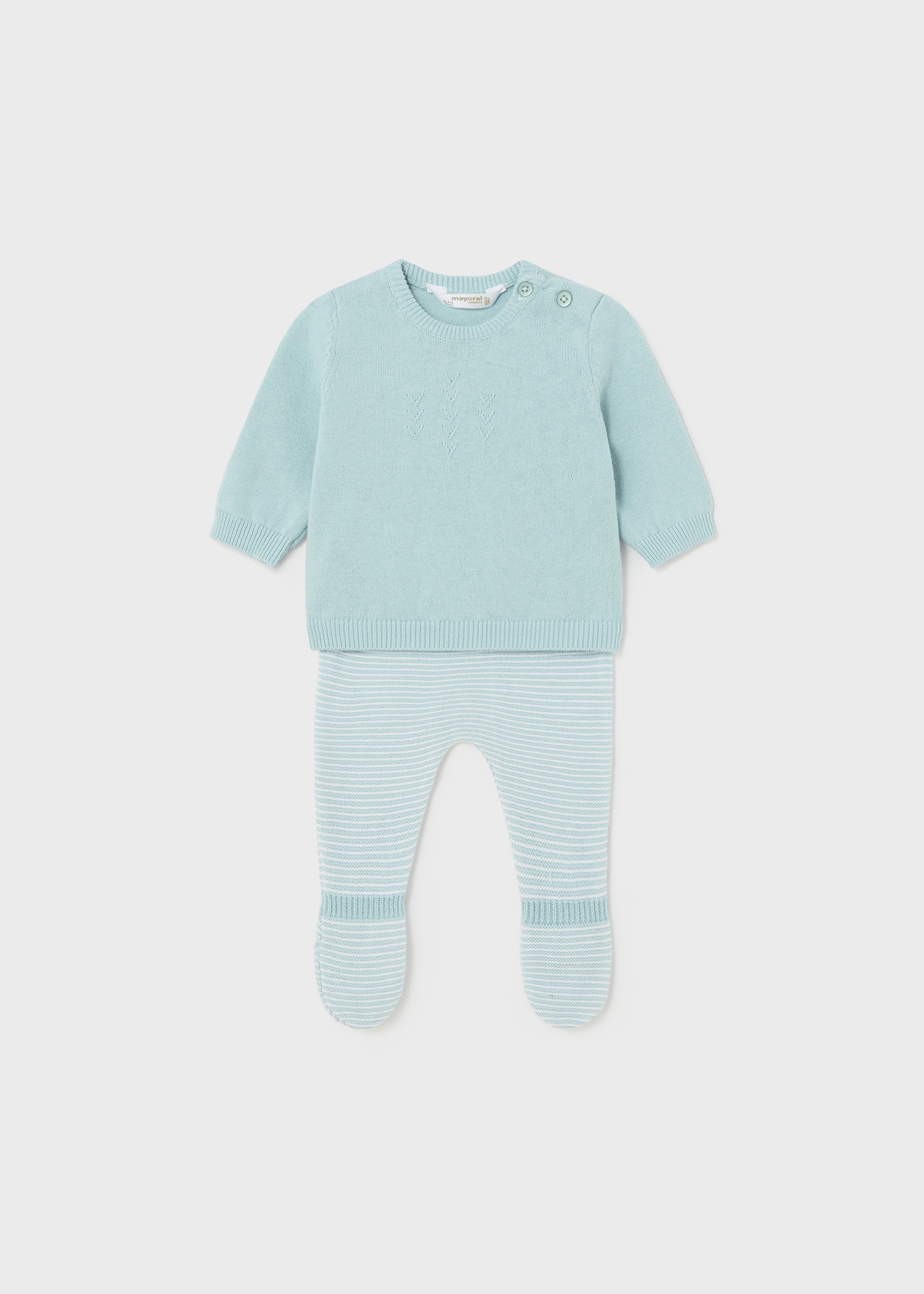 Newborn 2-piece set Better Cotton | Mayoral