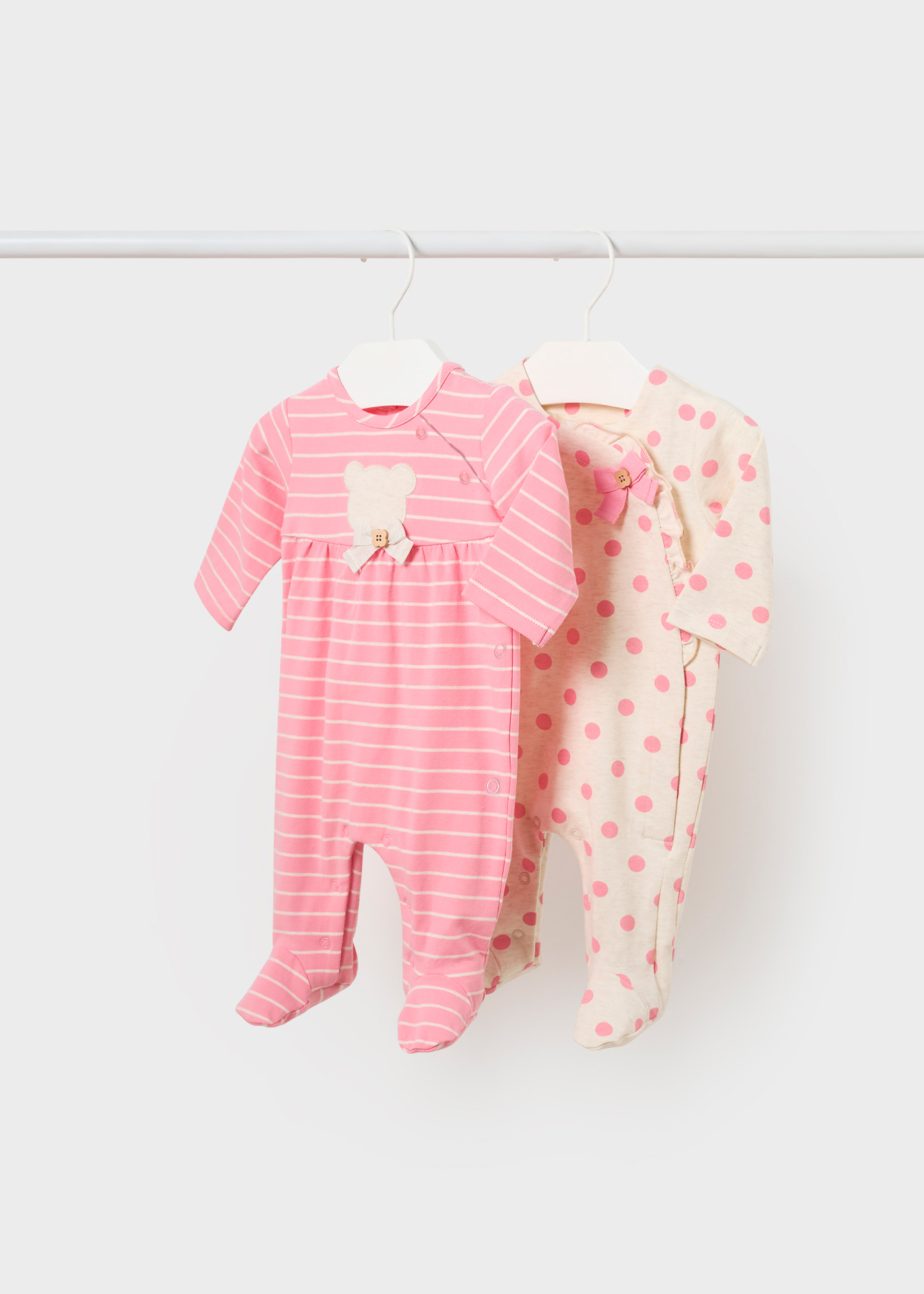 Newborn onepiece 2pack Better Cotton Mayoral