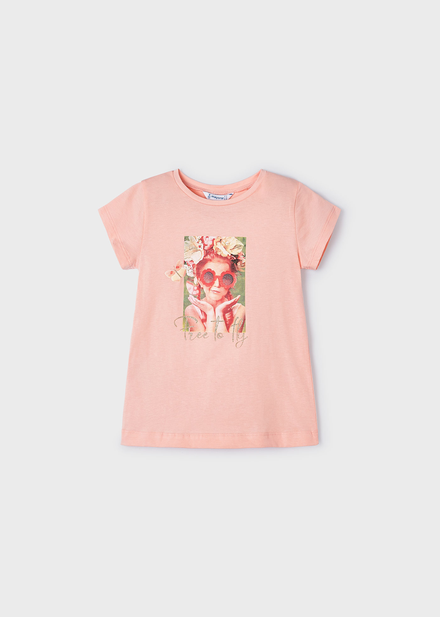 Girls printed t-shirt Better Cotton | Mayoral