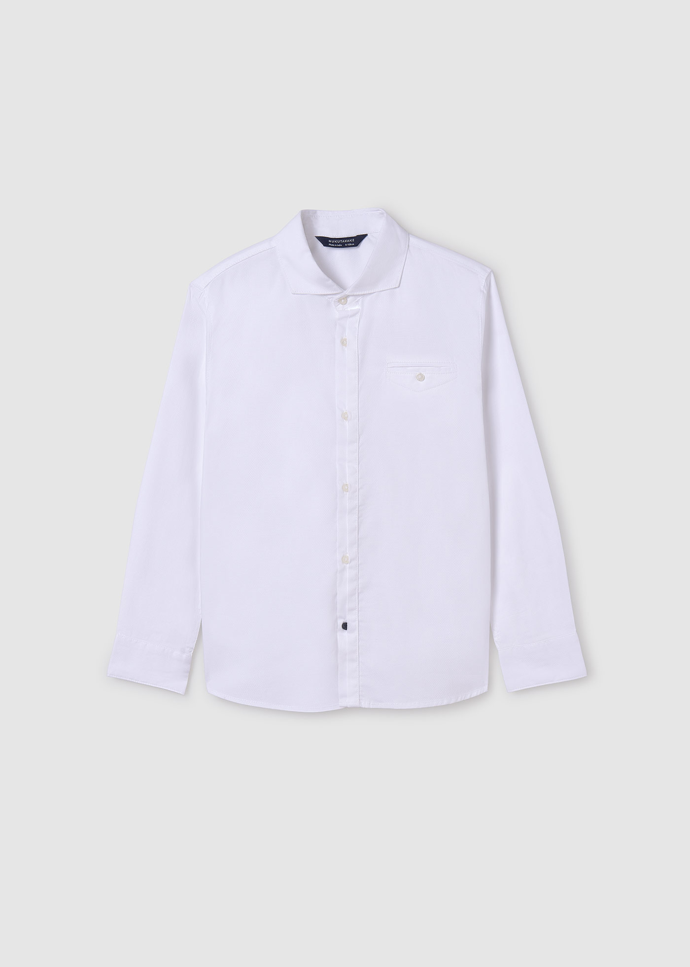 Downtown Boys SS Button Down Shirt-Wheat Stripe