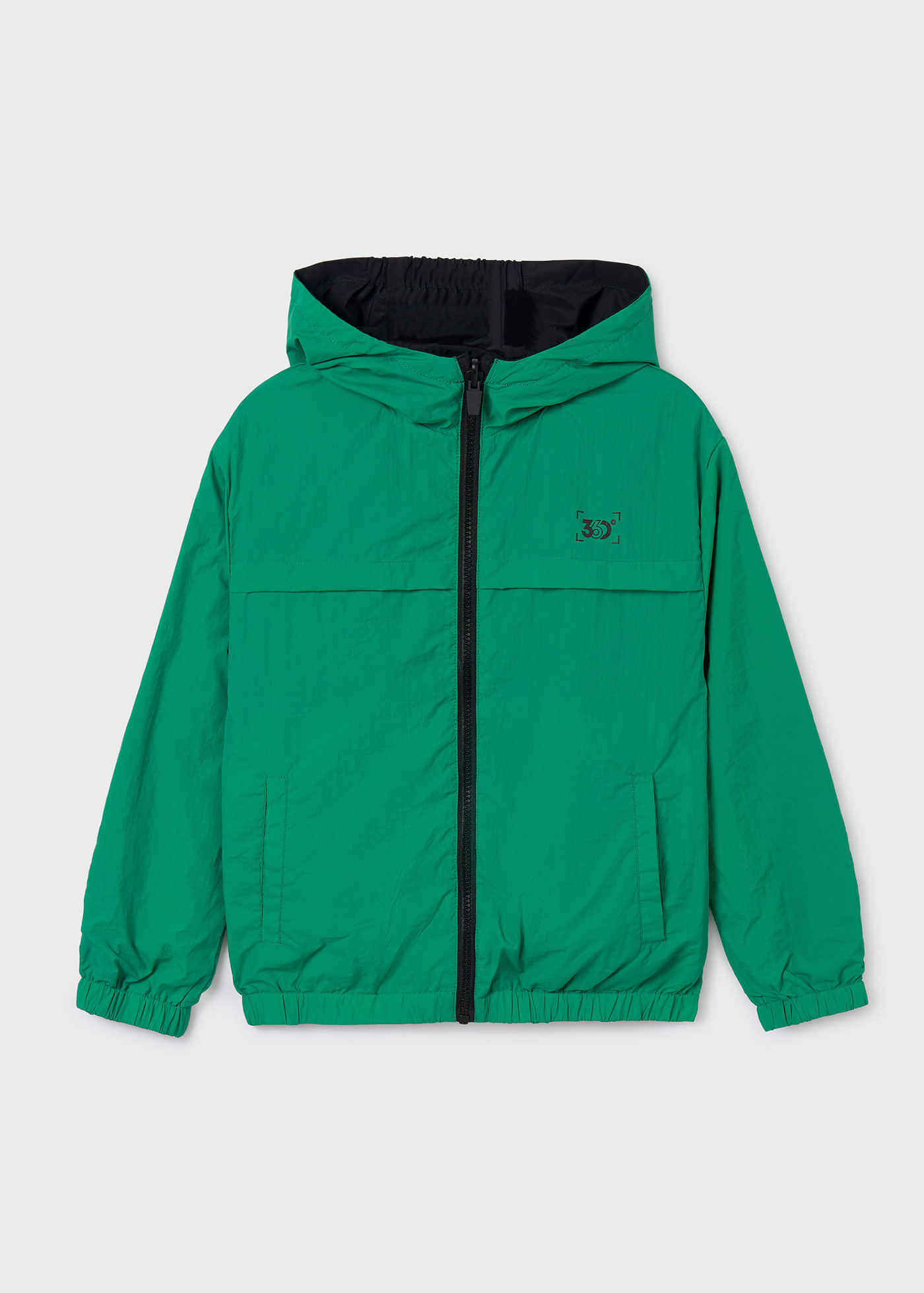 Boy Reversible Windbreaker Jacket Chlorophyll | Mayoral