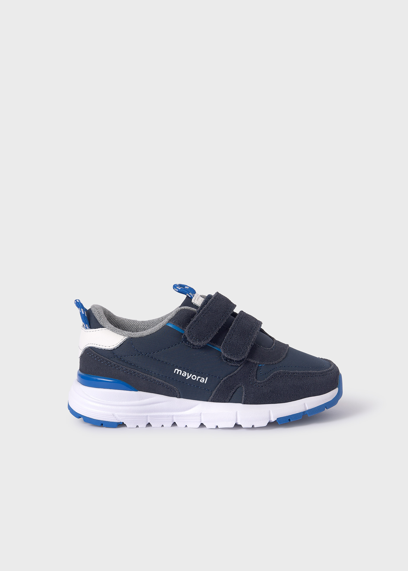 Boy Combined Trainers Leather Navy blue | Mayoral