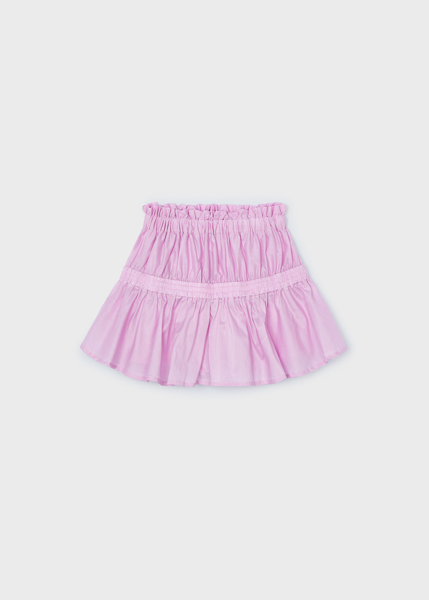 MSGM Girls Poplin Skirt in Pink