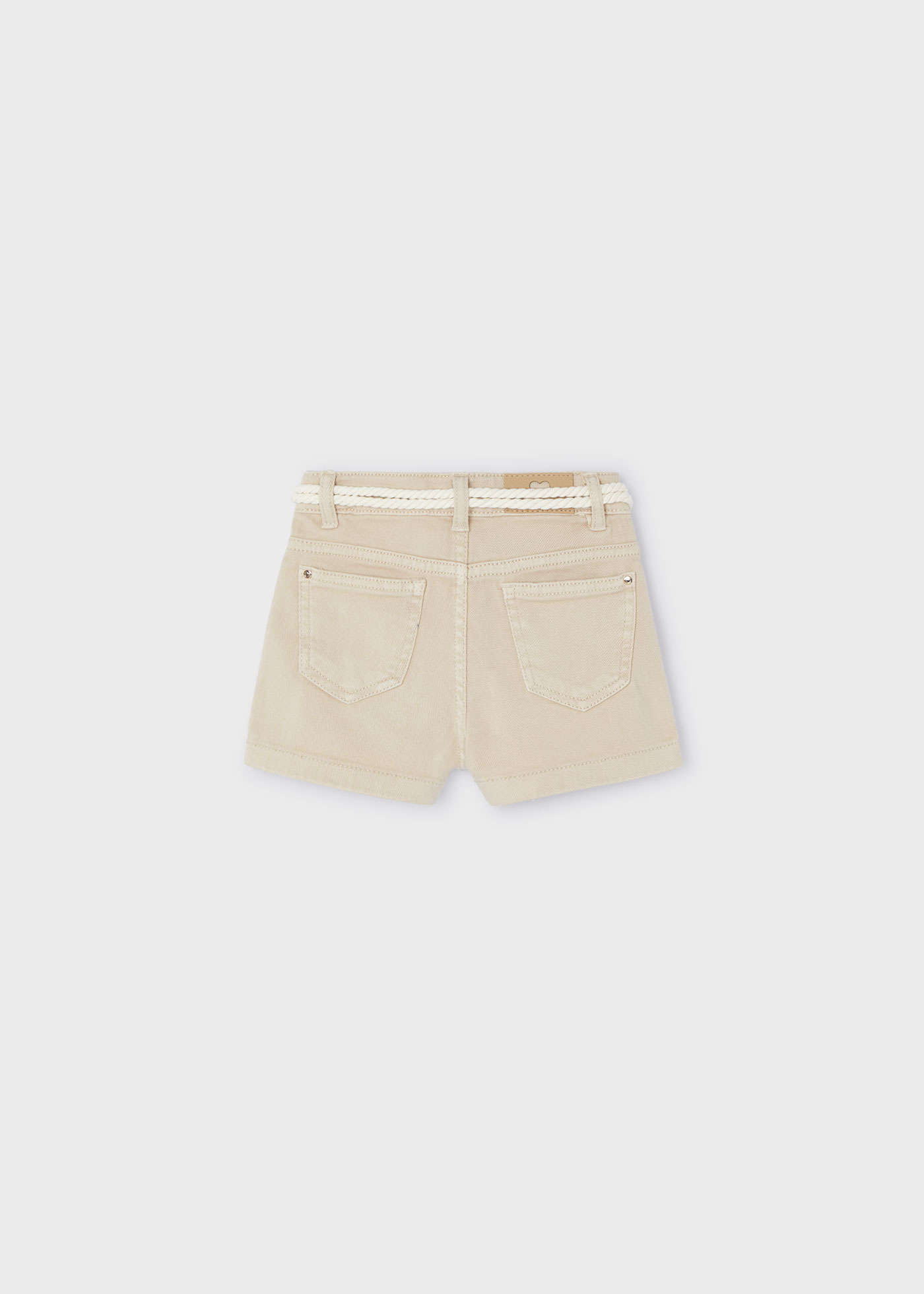 Girl belted shorts Better Cotton Mayoral