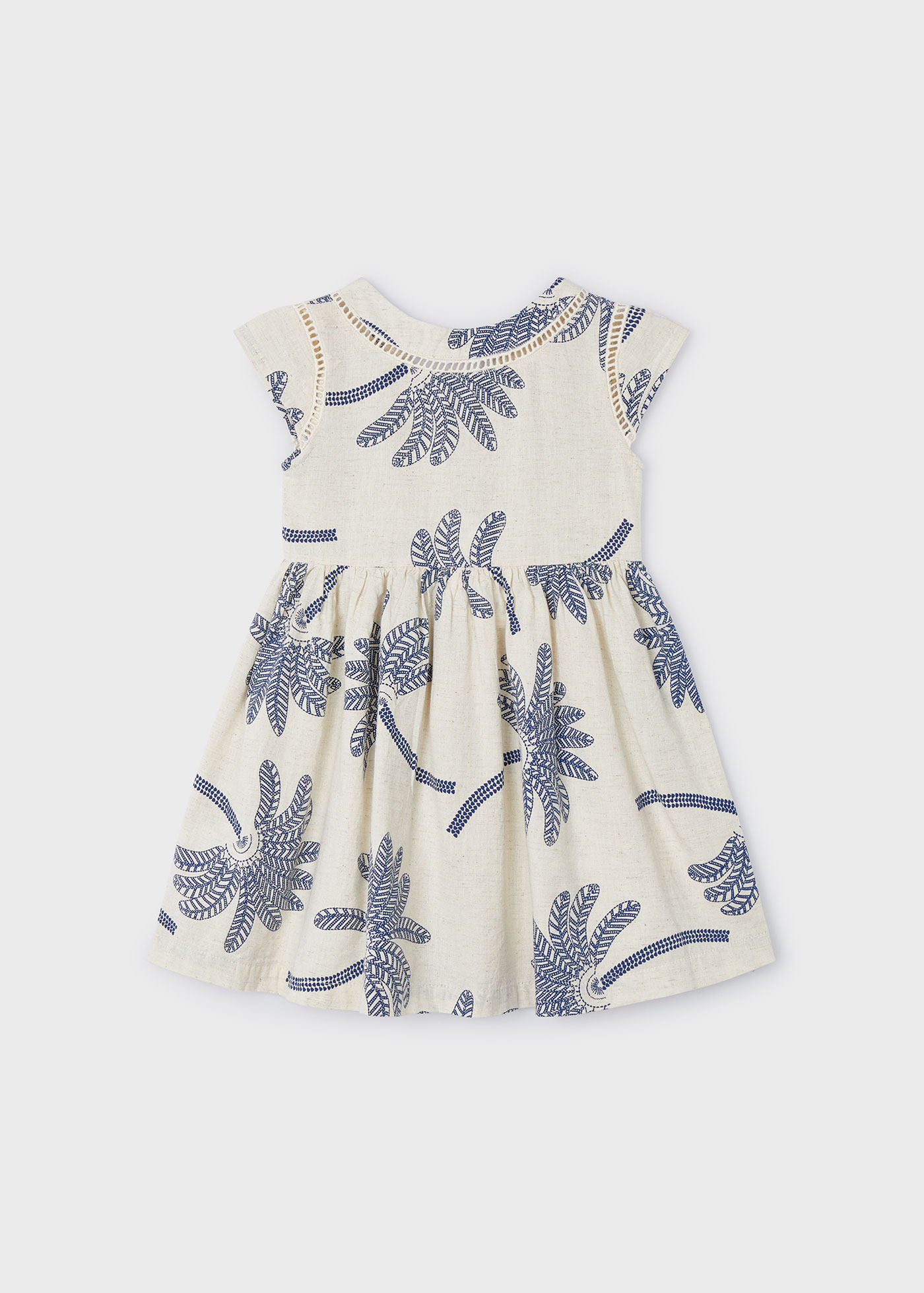 Bella Kids Beach Dress Palm Tree Print main image 1