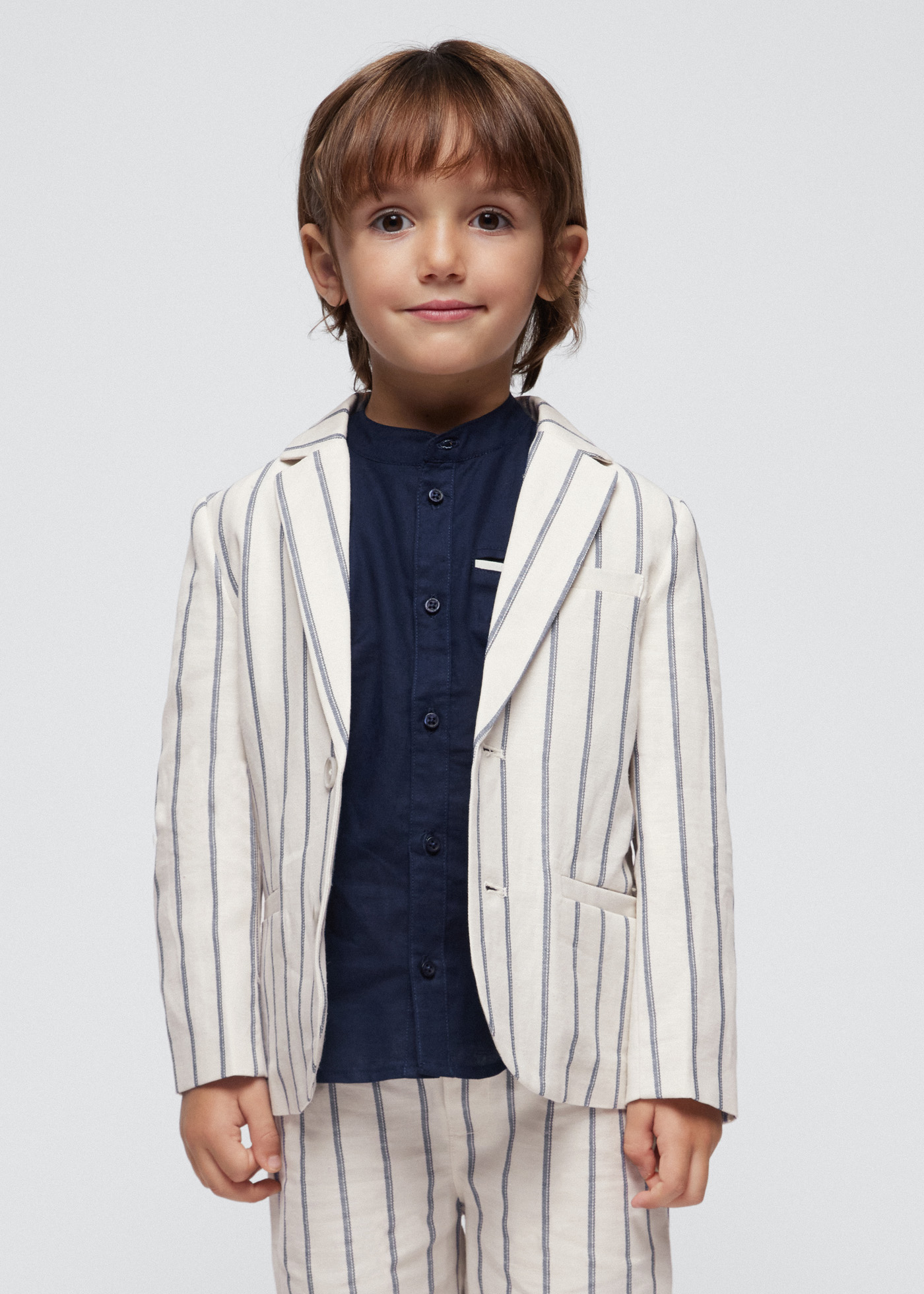 Boys on sale striped blazer