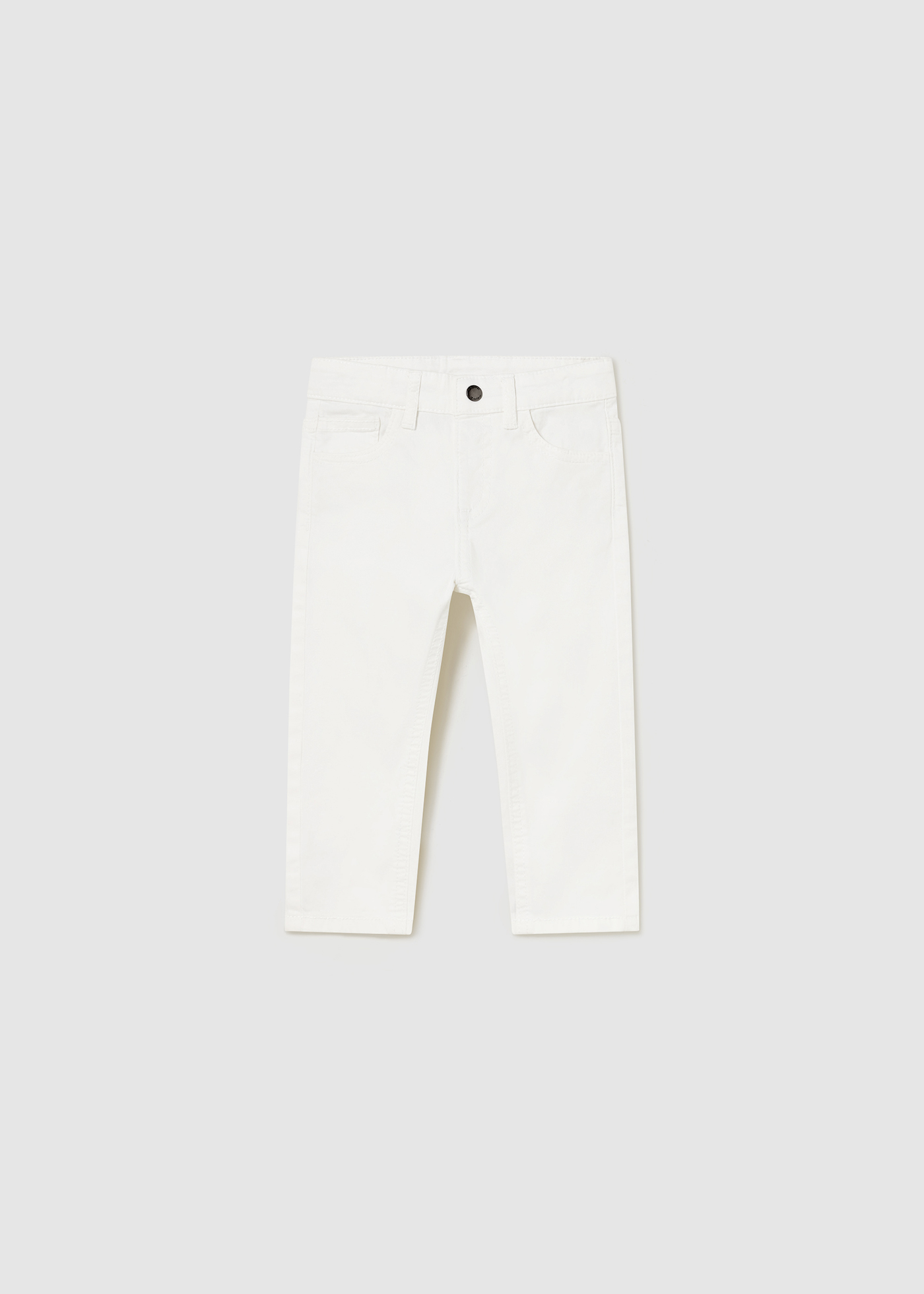 Pantalone Flare Fit con Bottoni Dorati / Nero