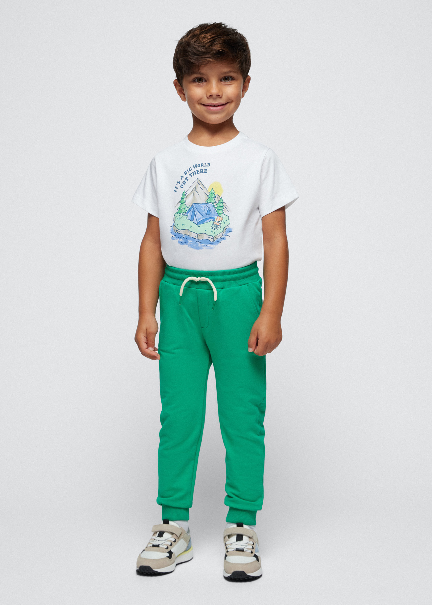 Pantalón Mayoral Panilla Verde Para Bebé Niño