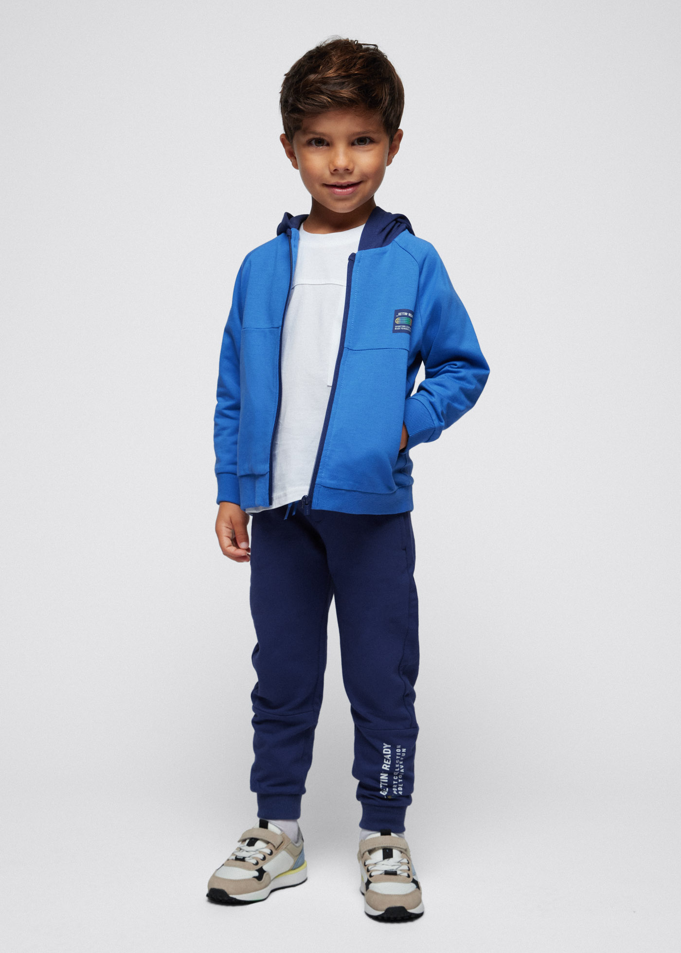 Rahigo Boys Camel & Navy 3 Piece Set