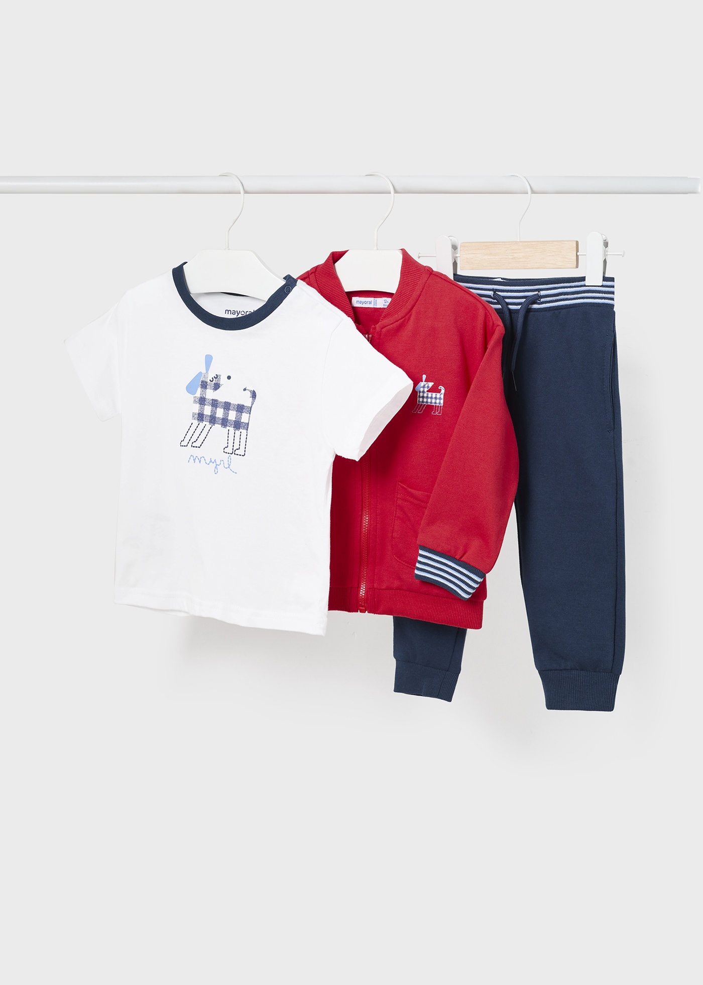 Mayoral Newborn Girl 3-Piece Set- Quartz