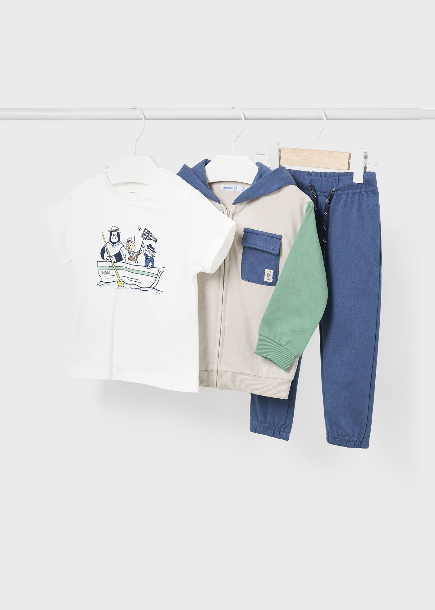Survêtement 2 Pièces Mayoral Pour Bébé Garçon – Modèle Iceberg – Collection Automne-hiver – Qualité Supérieure