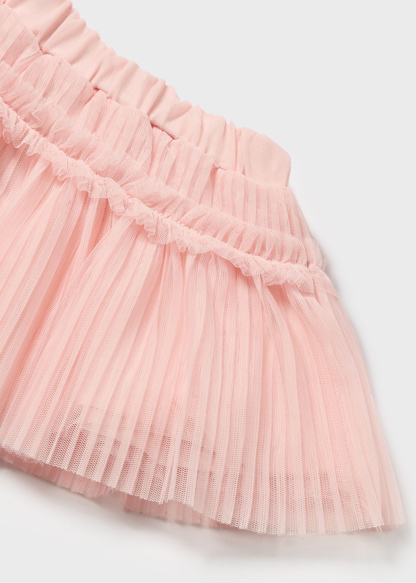 Baby 2 Piece Set with Ruffle Tulle Skirt Pastel pink Mayoral