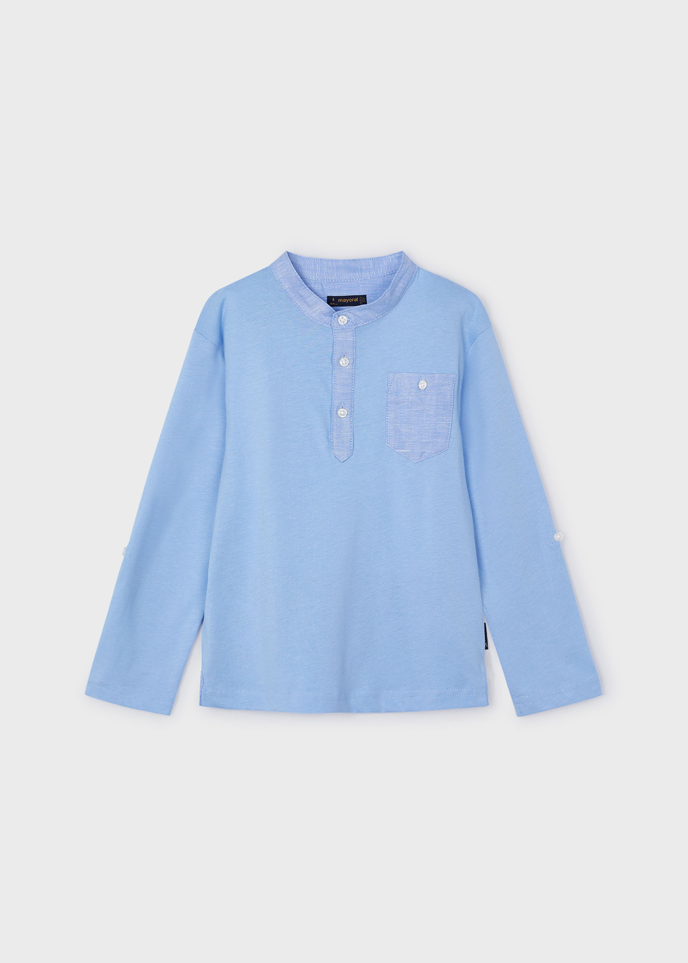 Chemise H&M Garçon 4-5 Ans – Manches Longues – Carreaux Bleus – 100% Coton