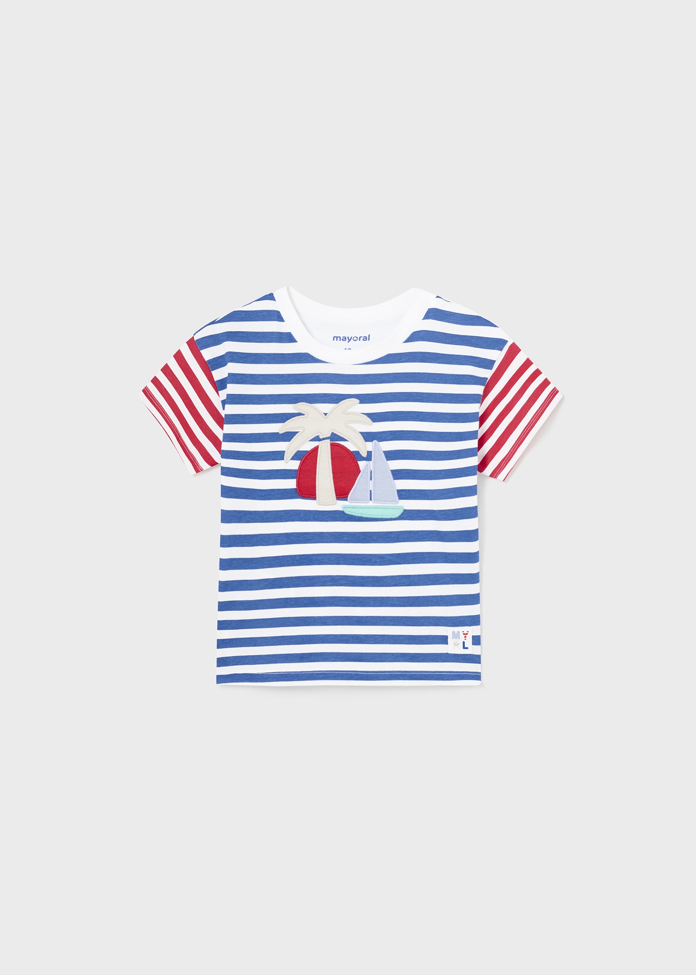 baby marcel shirt blue stripe