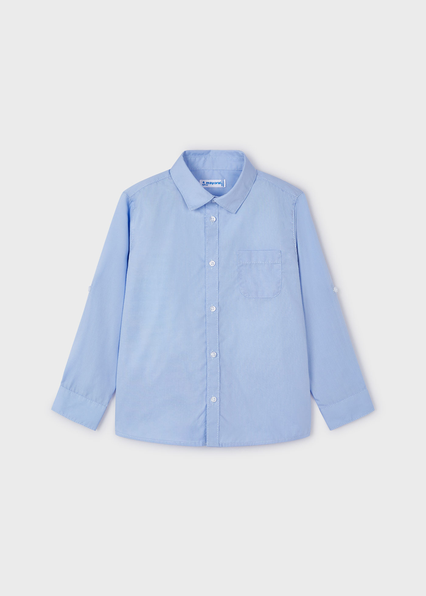 Boys Brown Cotton Buttoned T-Shirt main image 1