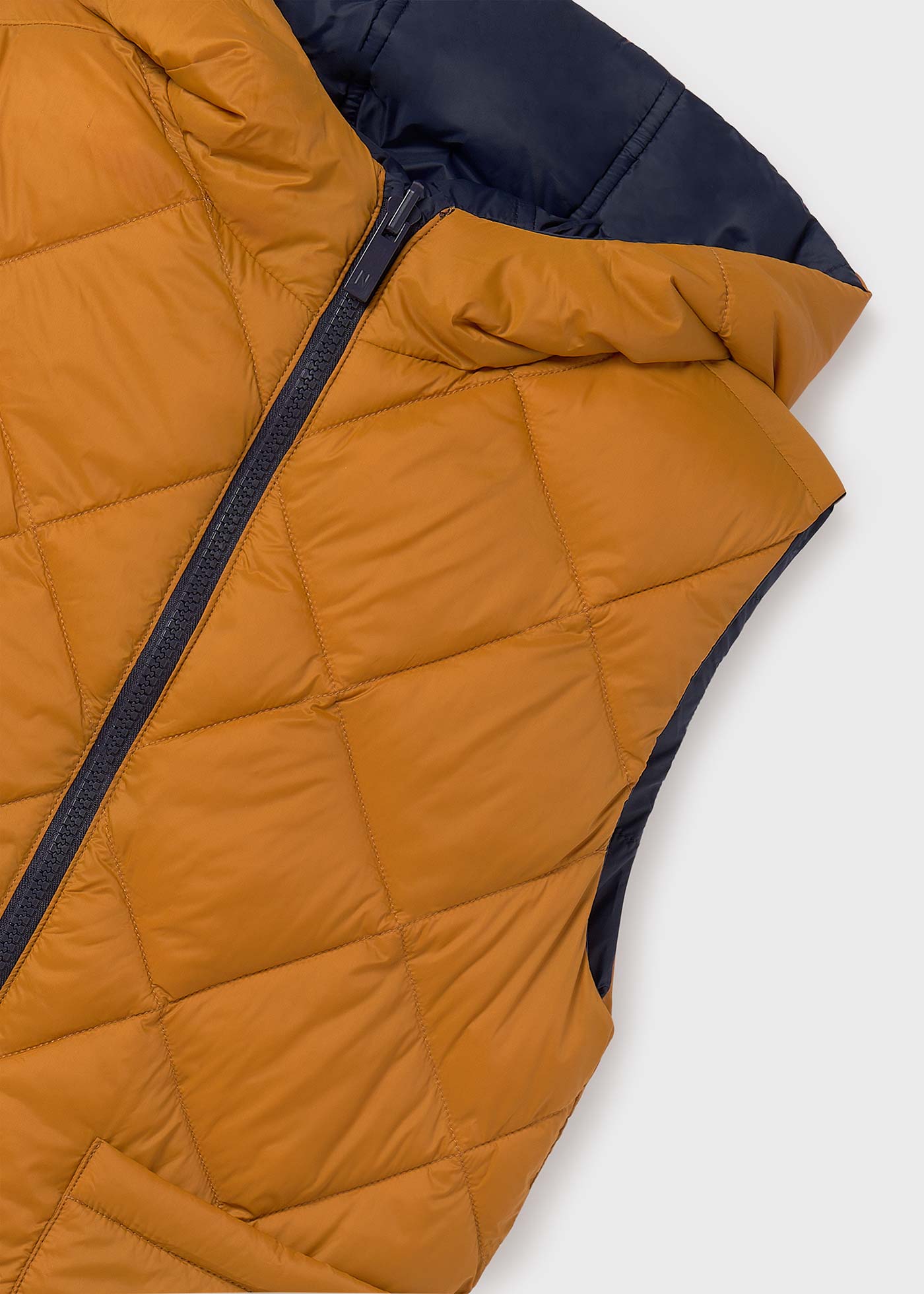 Reversible quilted vest for boys Amber navy | Mayoral ®