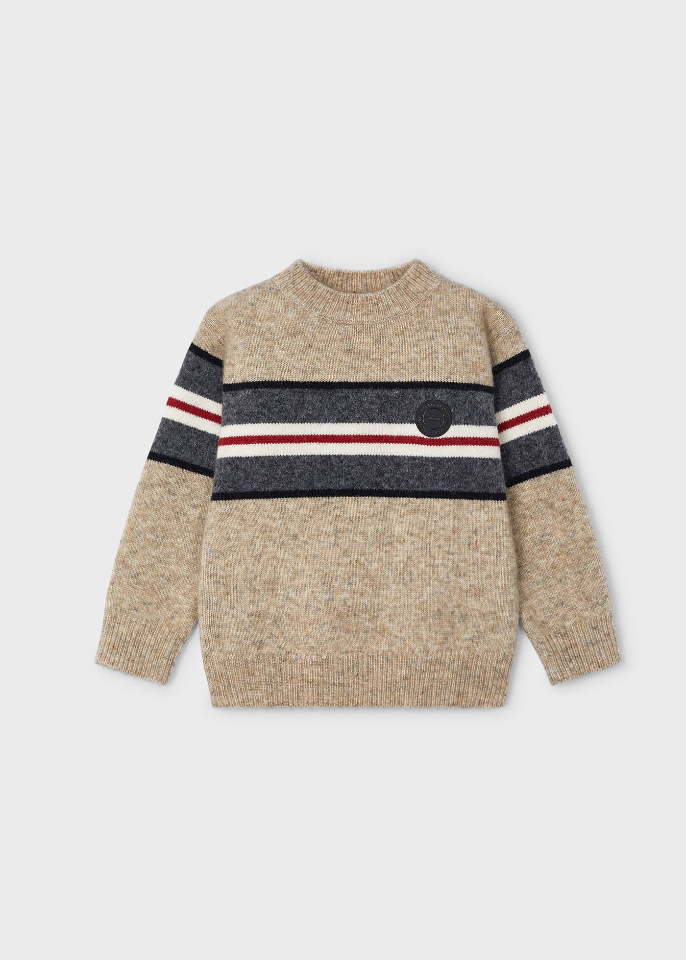 Mayoral Navy Striped Sweater