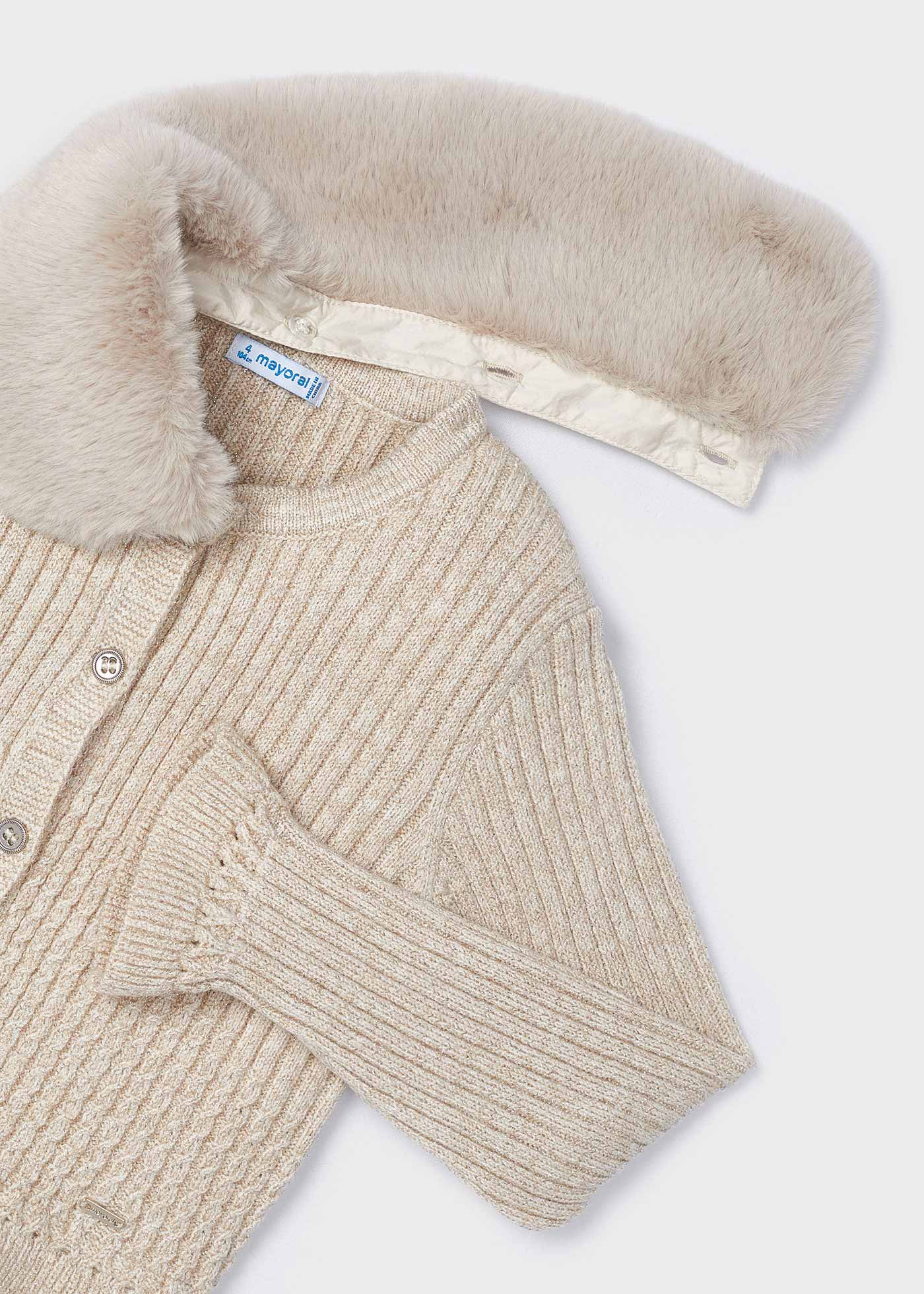 Mayoral Strickjacke Für Mädchen - Elegante Schulterjacke Für Besondere Anlässe 6-24 Monate