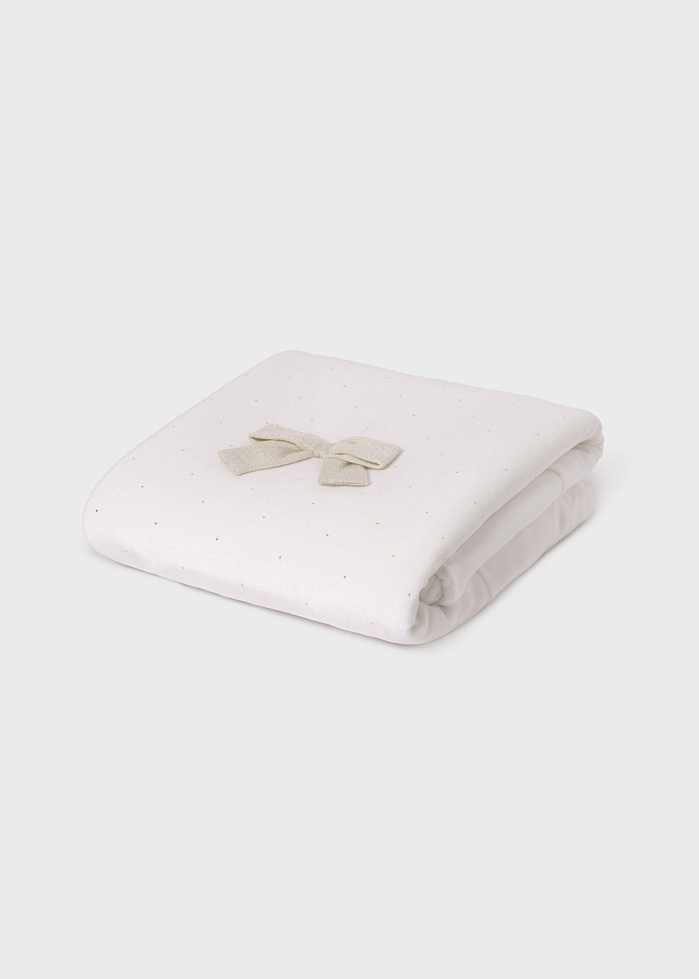 Mayoral Baby Knit Blanket- Ceramic