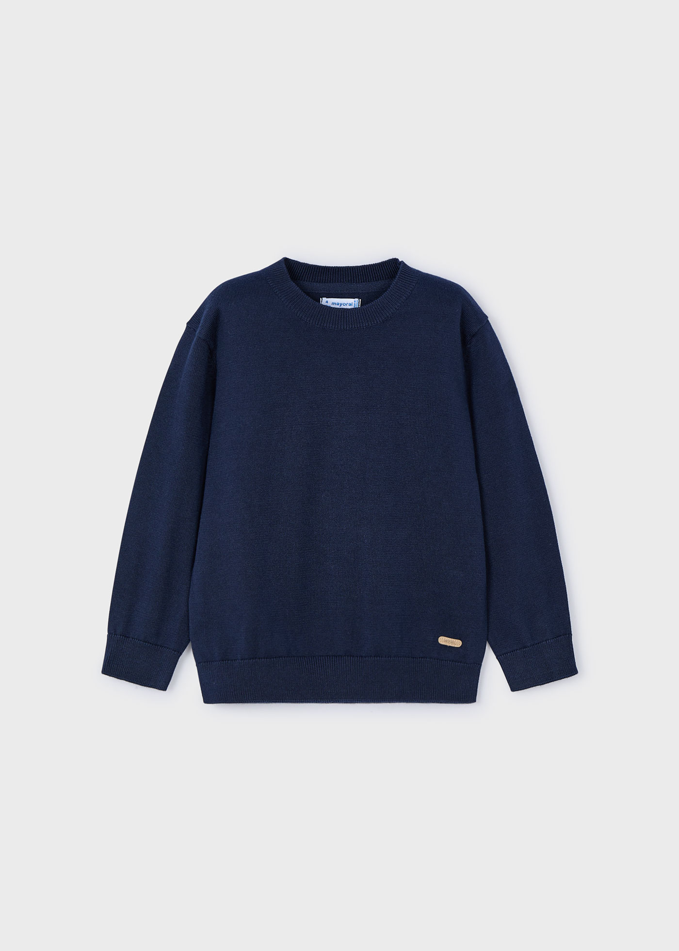 Boy Basic Sweater Navy blue | Mayoral