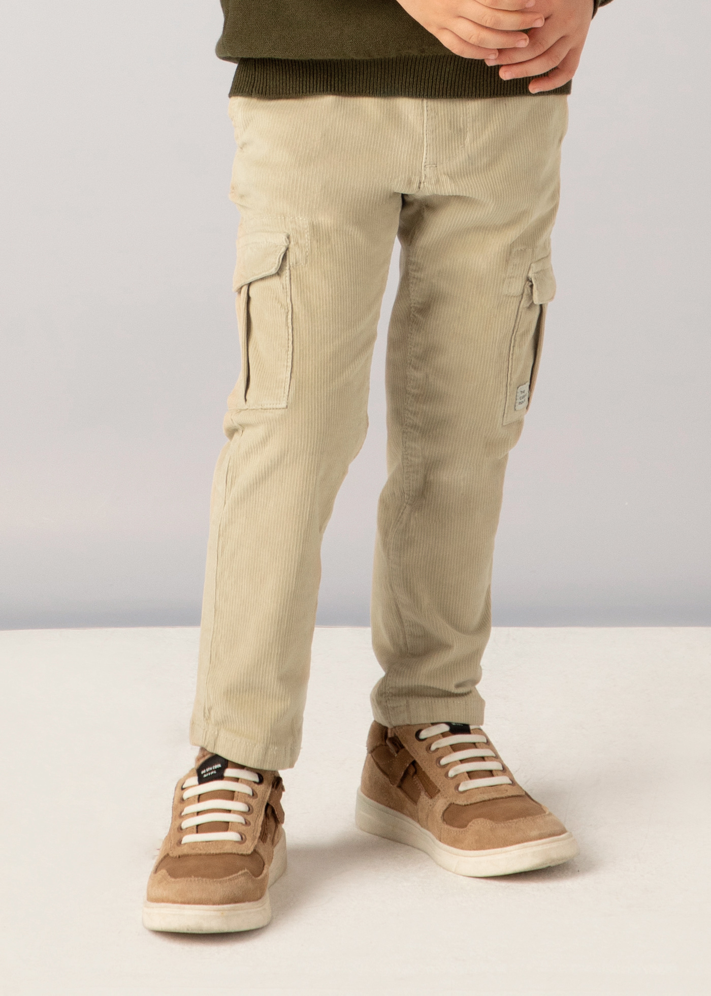 Boy Corduroy Cargo Pants Sand | Mayoral ®