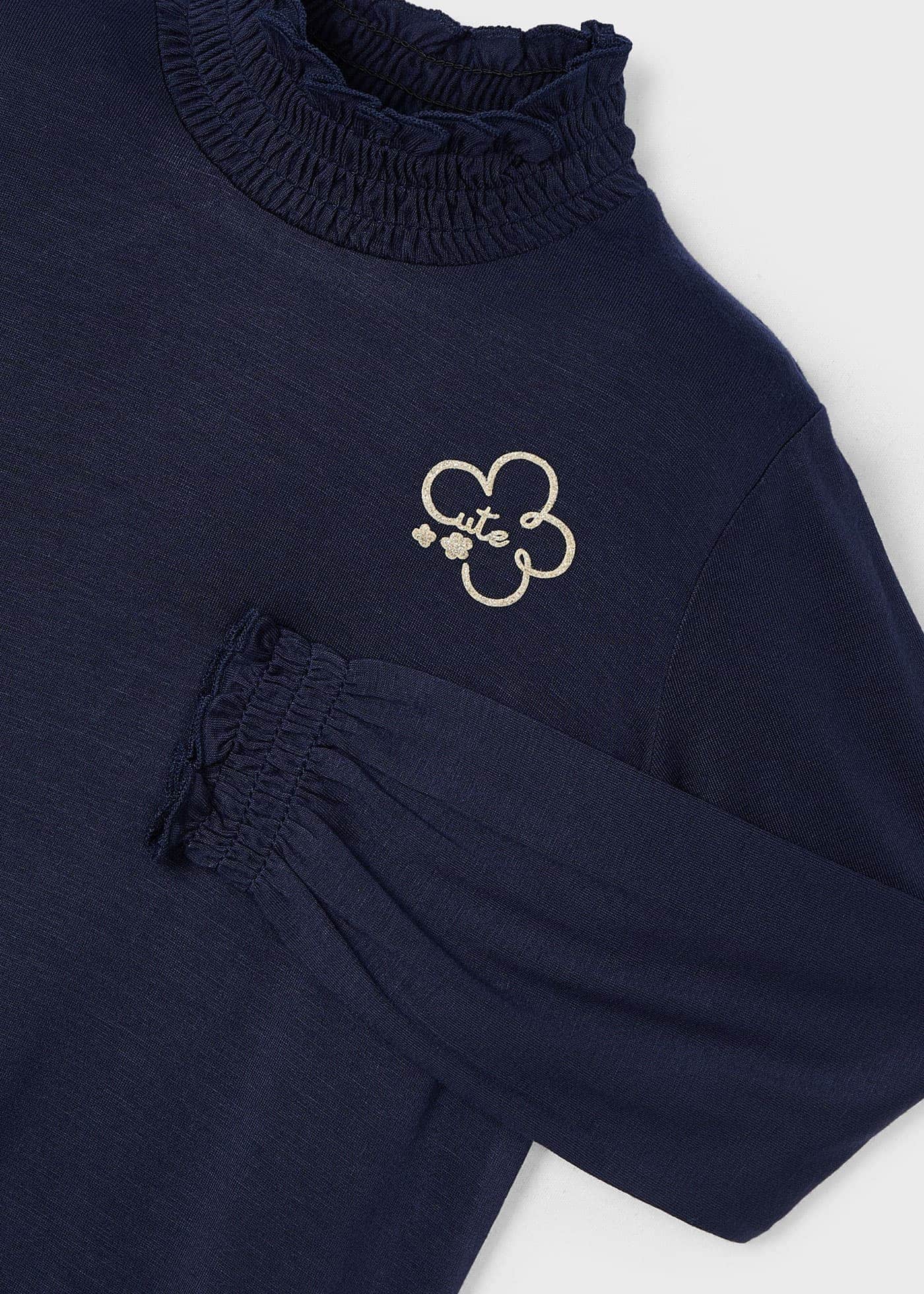 Shirt mit Kragen basic Mädchen Marine | Mayoral ® 