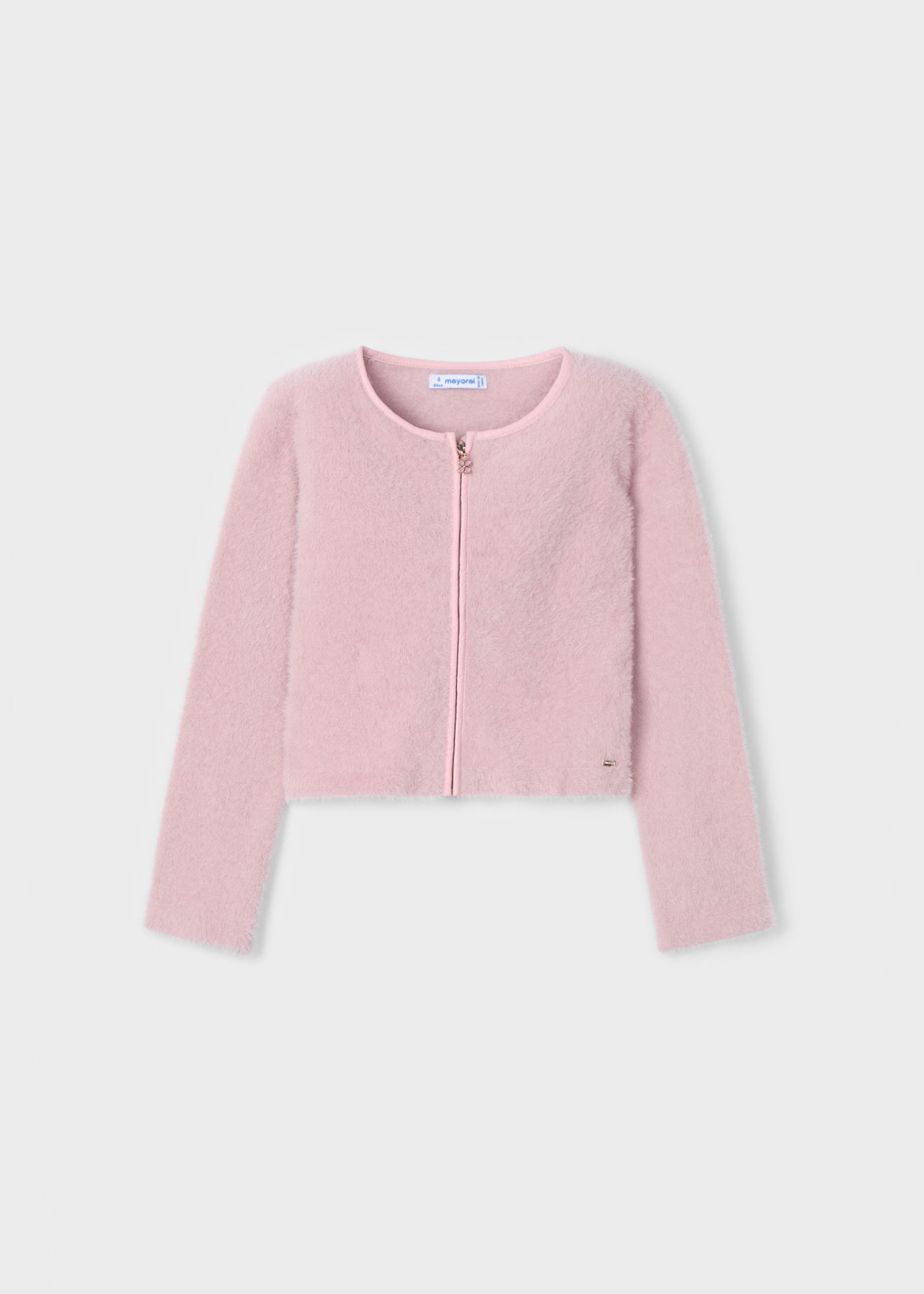 Maglina Elegante Bambina Cardigan Mayoral Per Cerimonia Bimba - Tessuto Naturale E Morbido, Taglia 12 Mesi Coprispalla Elegante Bimba - 12