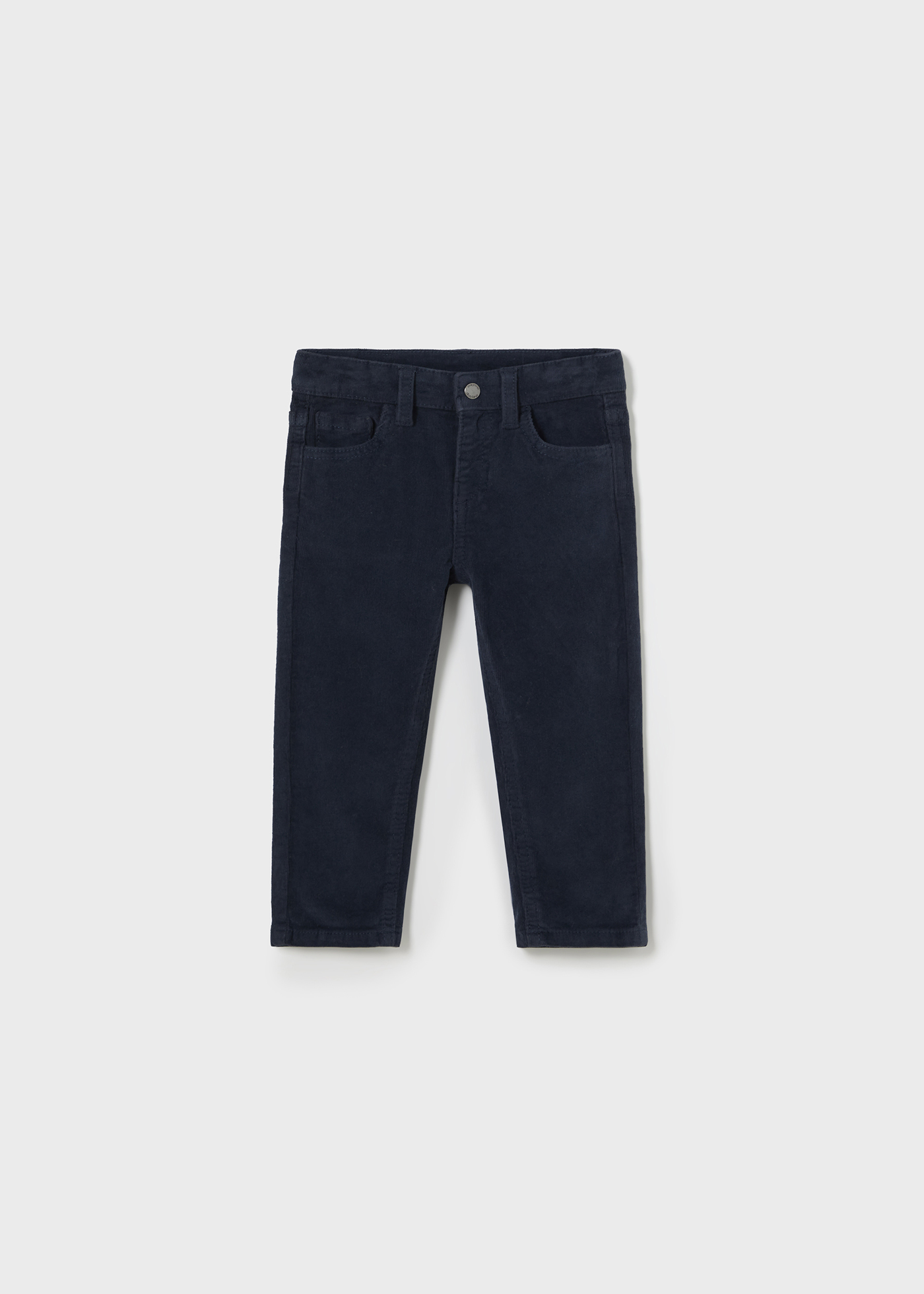 Baby Loose Solid Color Corduroy Pants