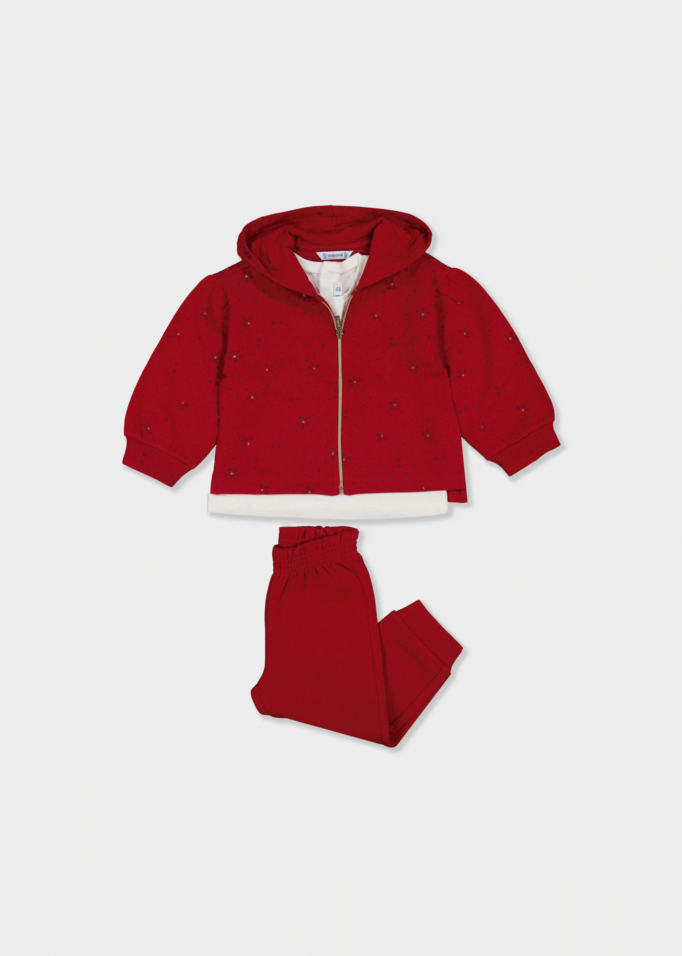 Little Surprise Box Black Letter B Monogram 3 Pcs Track Suit Set For Toddlers And Kids
