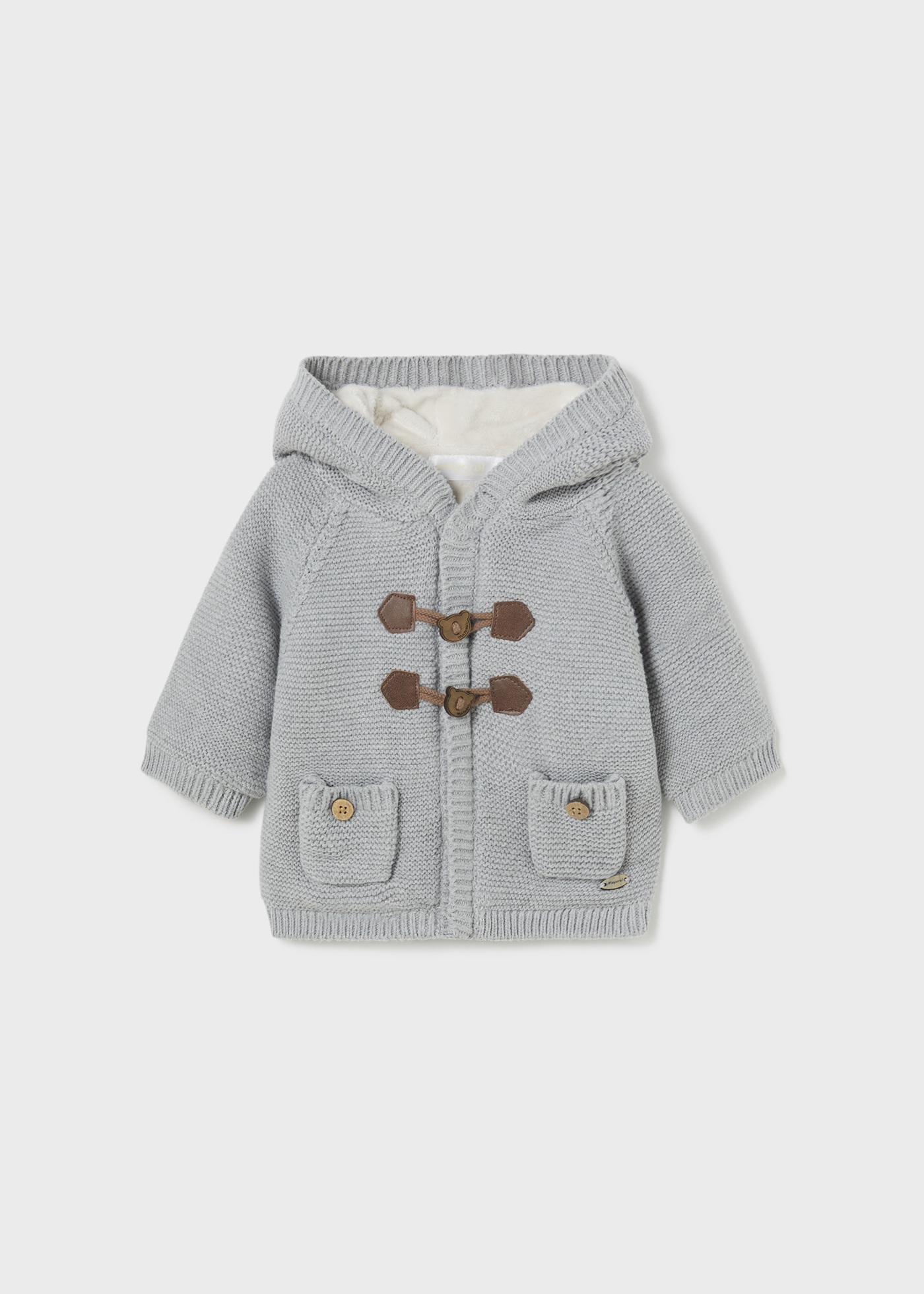 Newborn grey cardigan hotsell