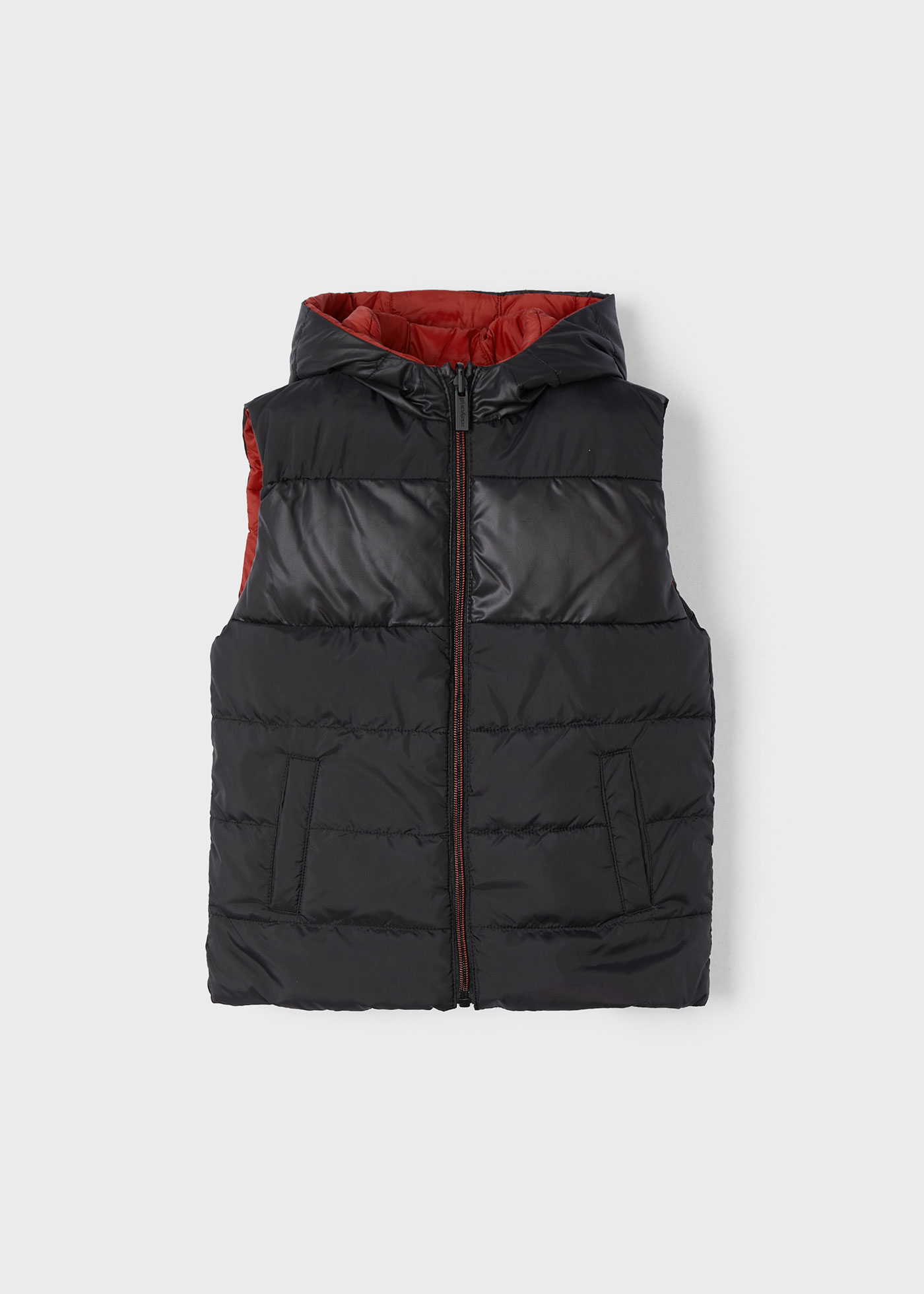 Boy Reversible Padded Vest Wine Mayoral ®