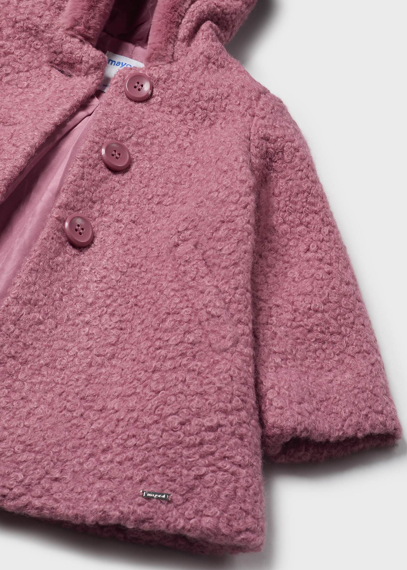 Blush teddy coat online